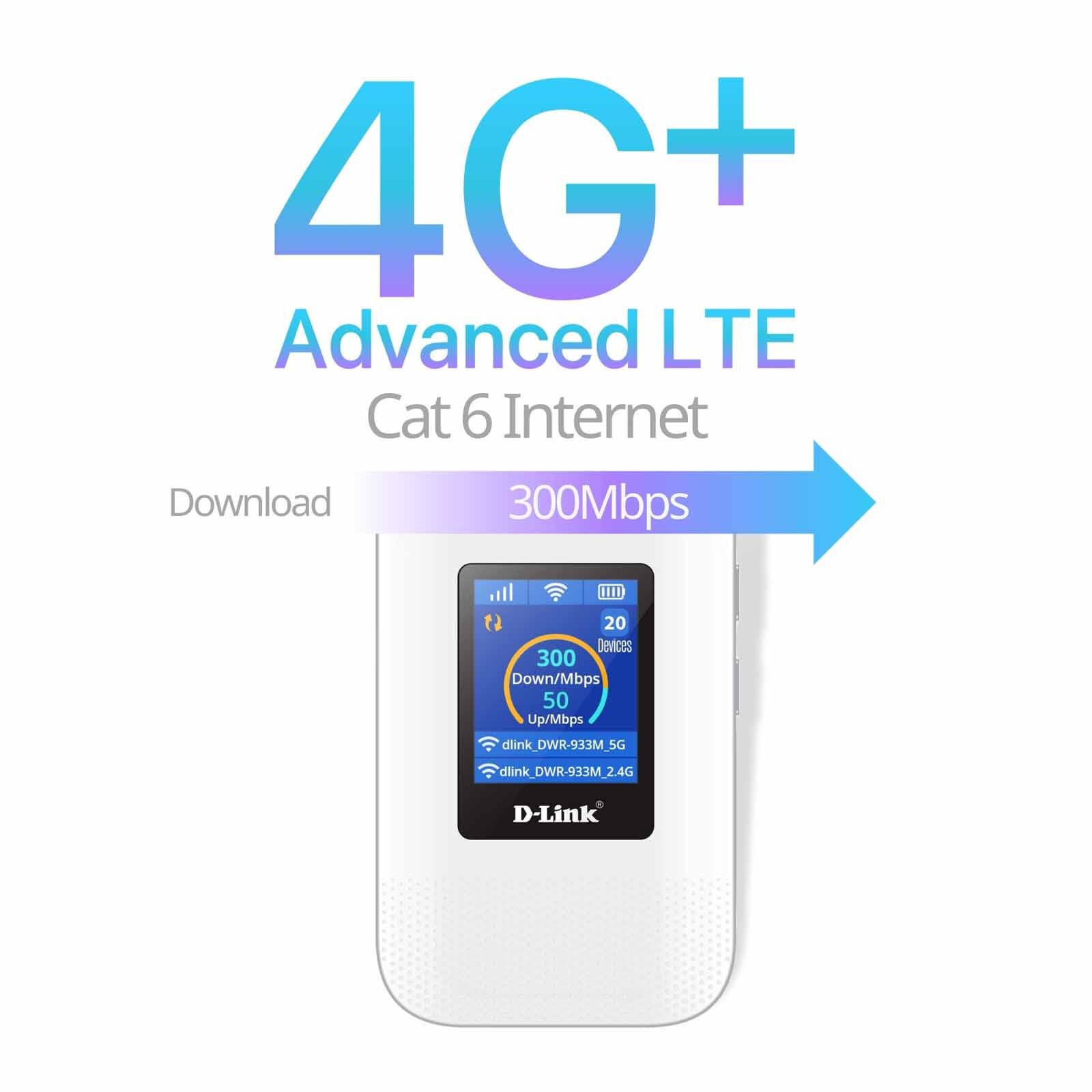 DLINK 4g/lte Cat 6 Wi-fi Hotspot DWR-933M-image 4