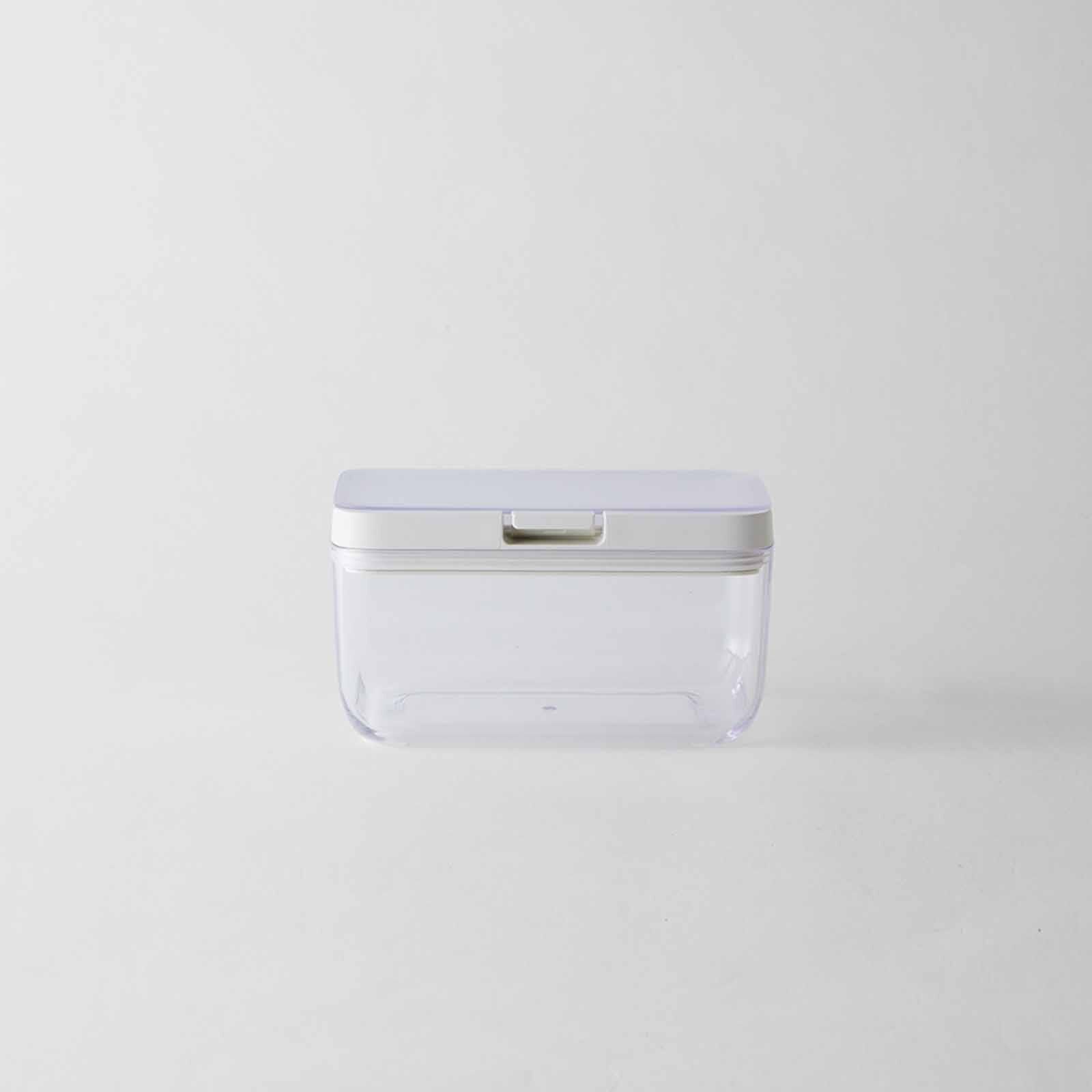 MARNA Good Lock Canister Wide Short 700ml - Clear K762-CL-image 1