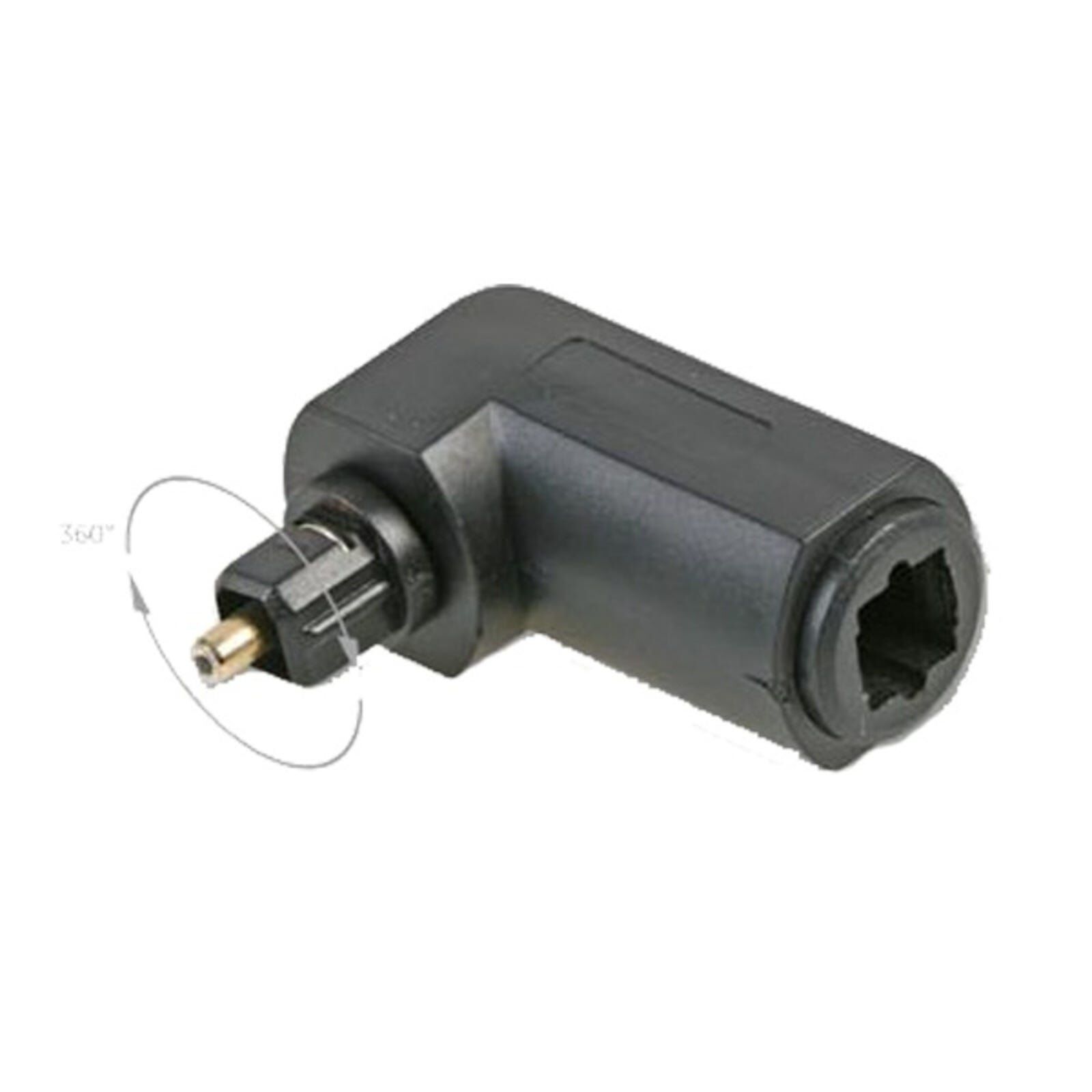 Right Angle Toslink Adaptor-image null