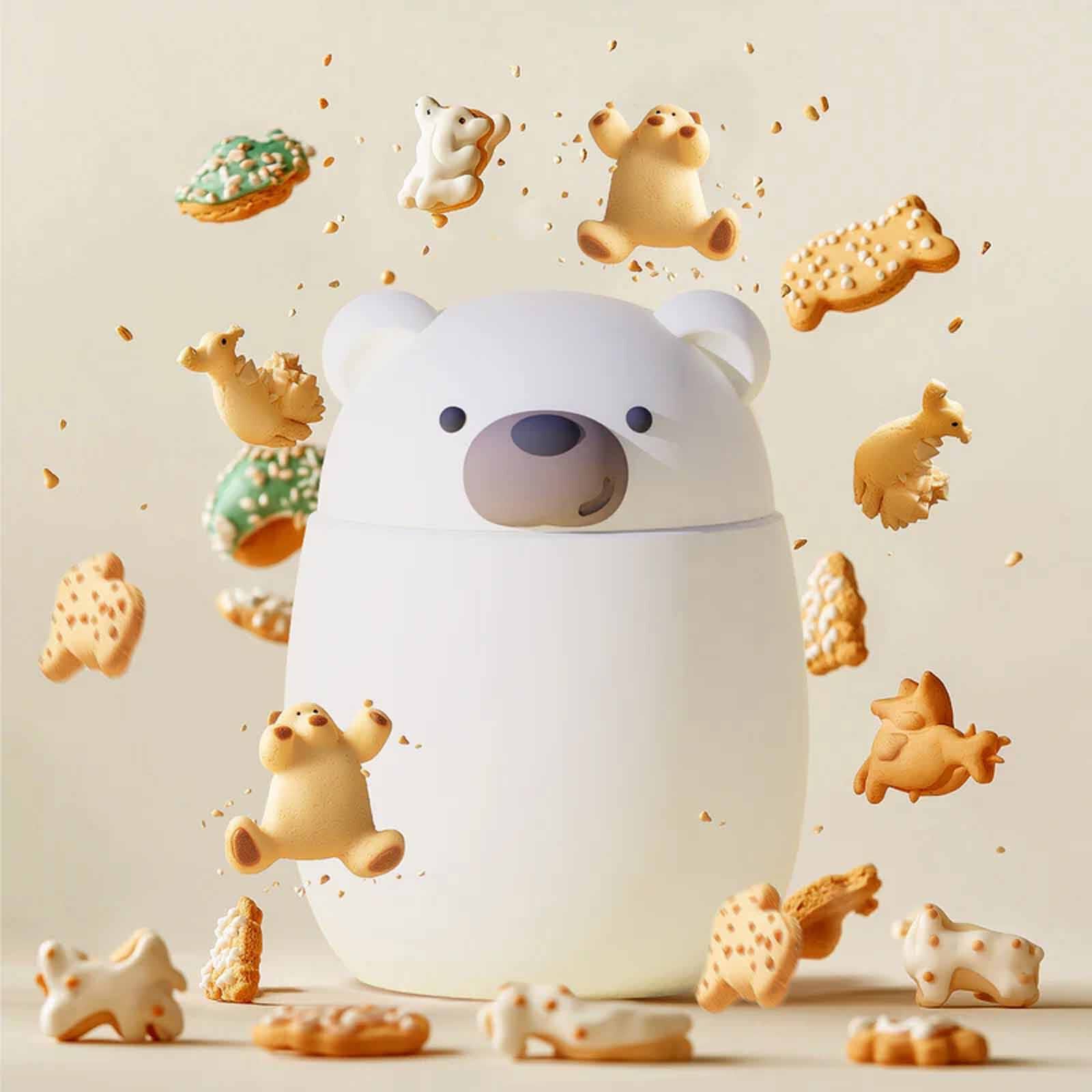 ASOBU Bestie Food Container (bear) AFC05781-image 4