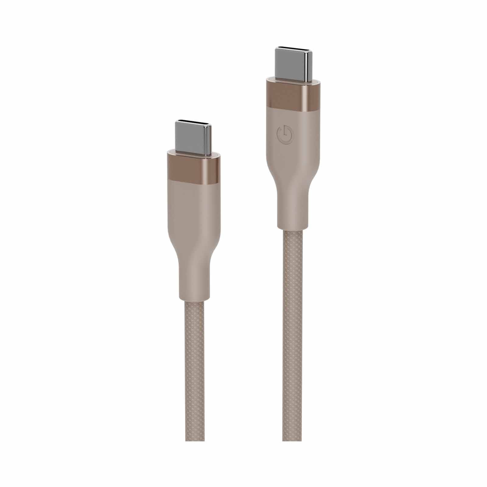 ENERGEA Helix C-c Magnetic Cable 480mbps, 100w 1.5m - Gold CBL-HX-GLD150-image 1