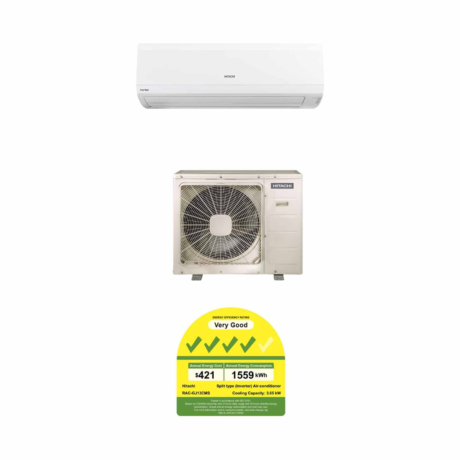 HITACHI Single Split Aircon RAS-GJ13CMS / RAC-GJ13CMS
