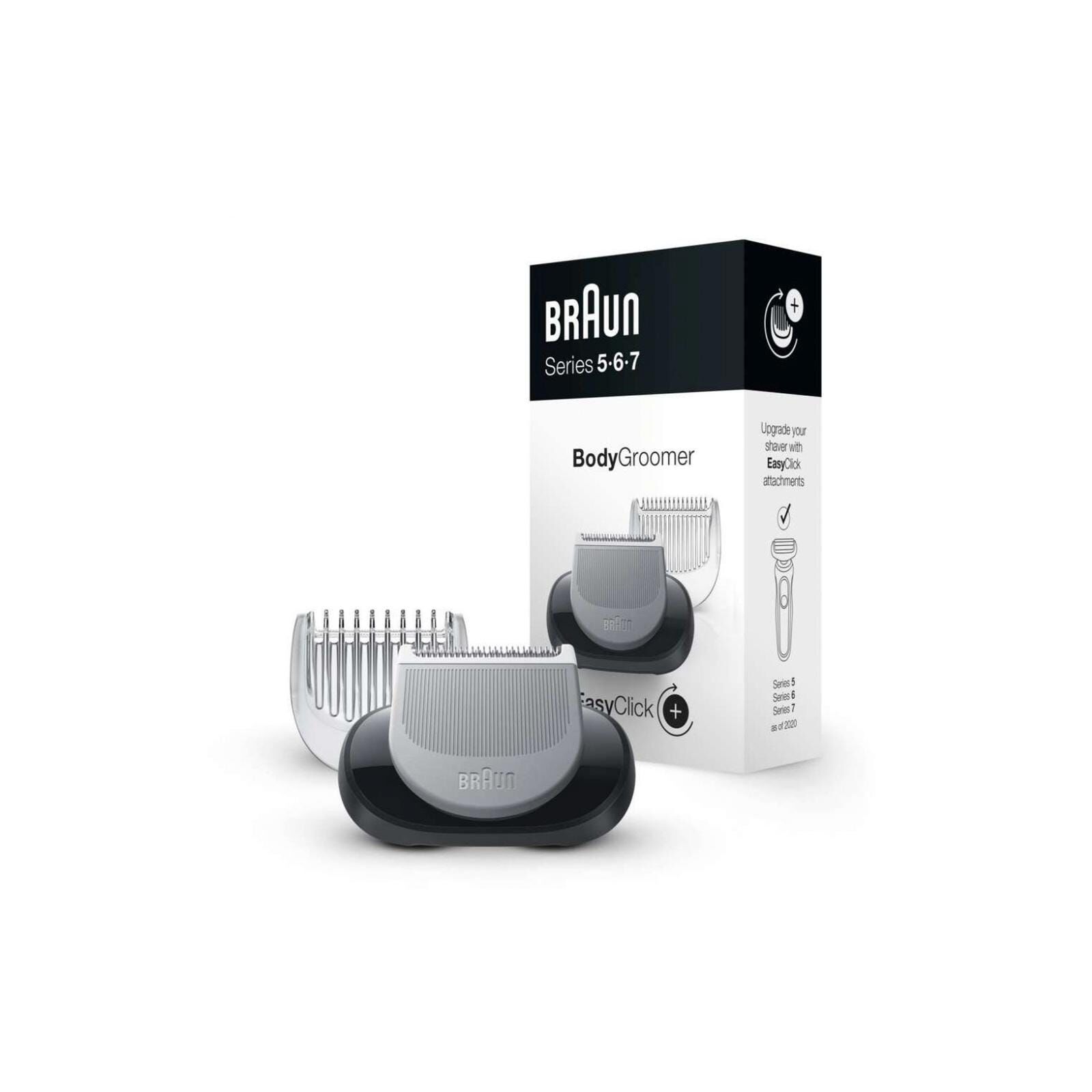 BRAUN Body Groomer Trimmer Attachment For Series 5, 6, 7 Shavers 06-BDT-image null
