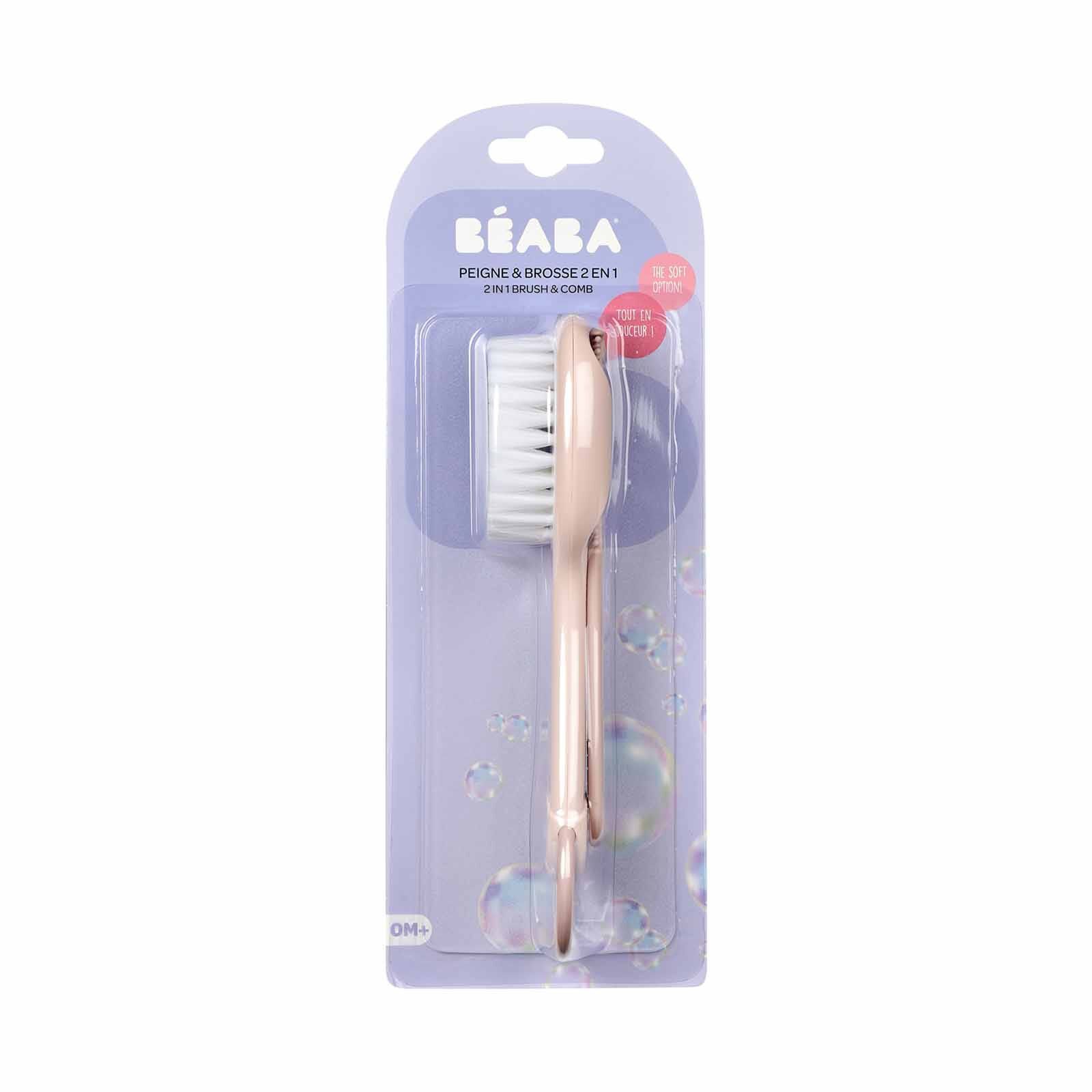 BEABA Brush & Comb - Old Pink (online) BABY-image 2