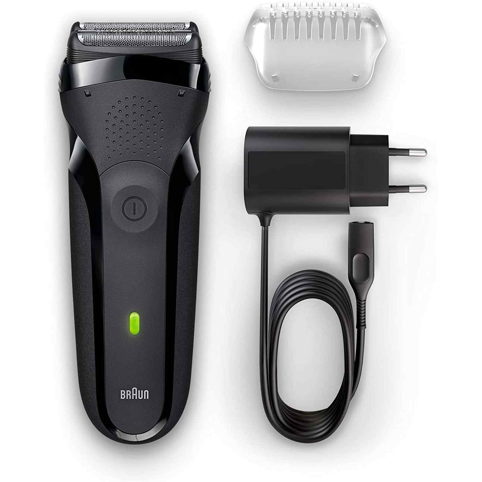 BRAUN Series 3 Shave & Style Wet & Dry Shaver - Black S3300S-image 3