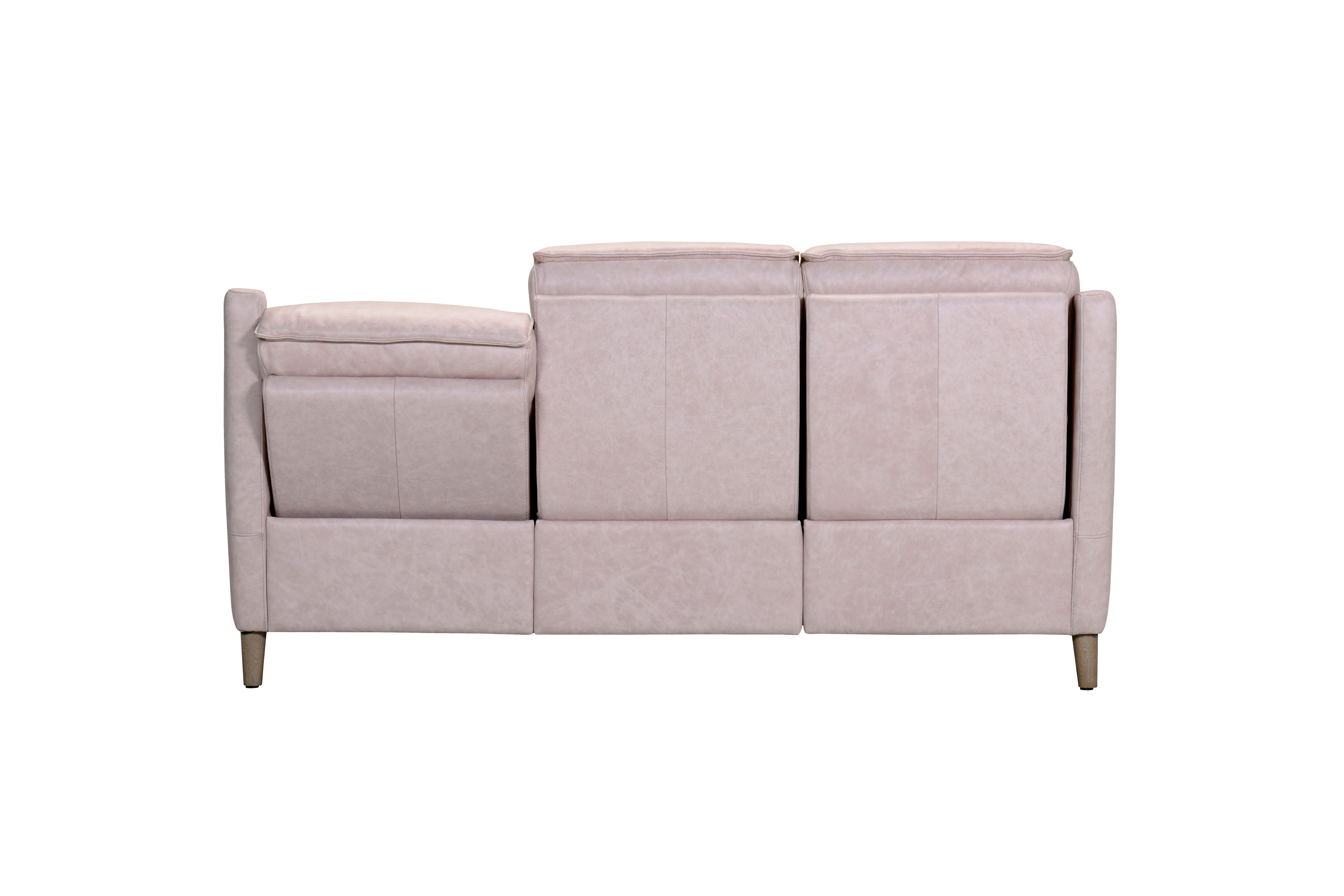 3rr Seater (fl) C15 Pink Full Leather Sofa MICOLA-image 8