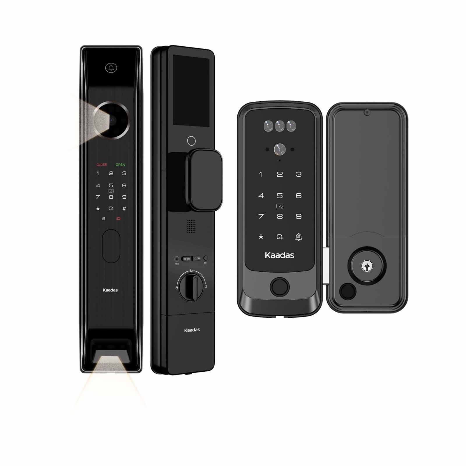 KAADAS Door + Gate Locks Bundle P30 PRO MAX + R9KFV-image 1