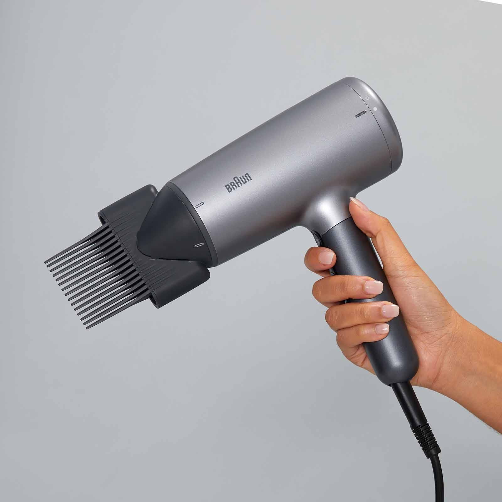 BRAUN Hair Dryer (2200w) - Motor Grey HD 435-image 9