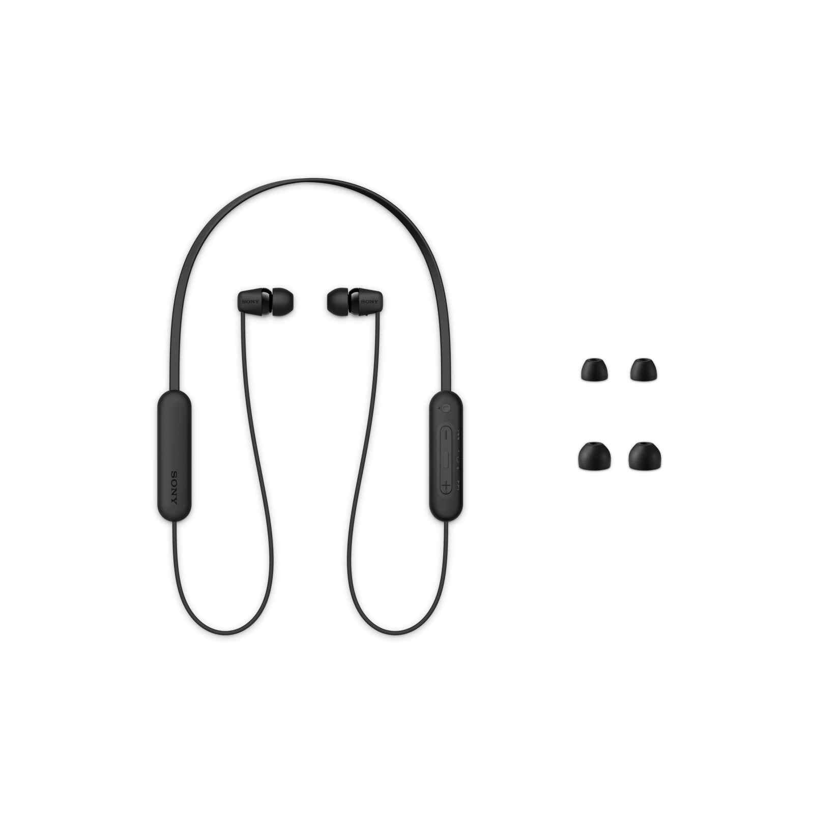 SONY Wireless In-ear Headphones (black) WI-C100/BZE-image 4