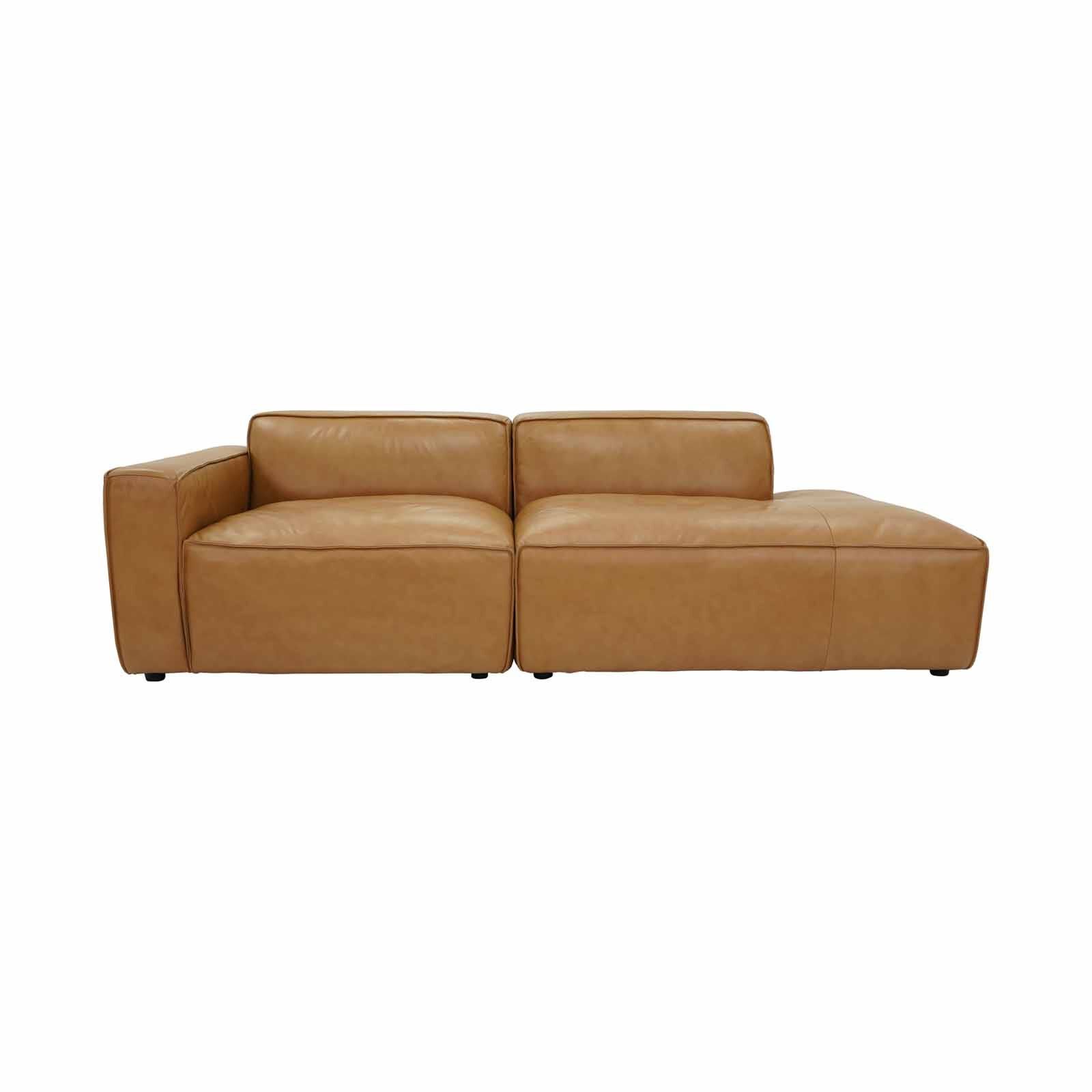 FOUR STAR Chaise Lounge Left Mto (fl) Full Leather Right Armrest TALENTO-image 1