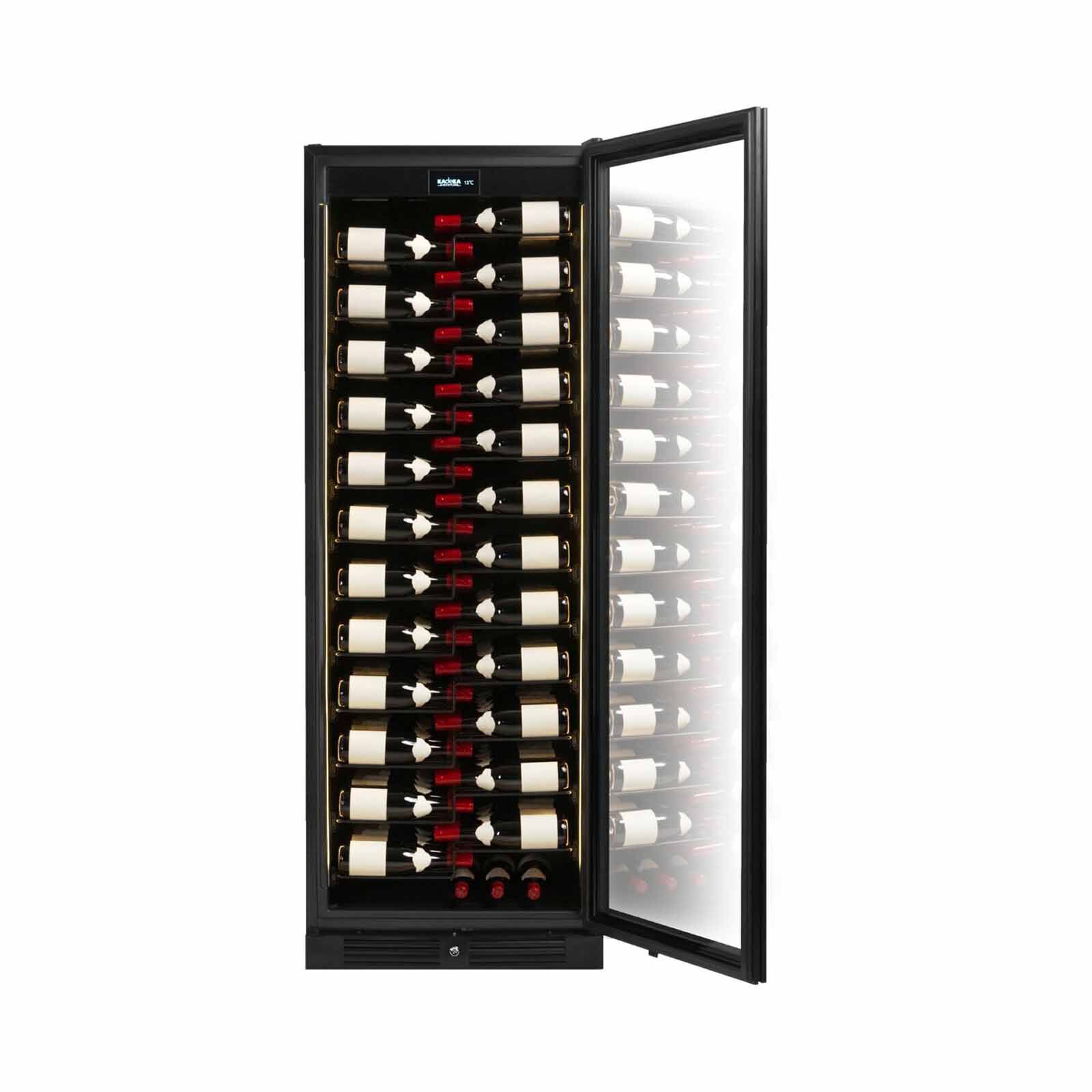 KADEKA Wine Chiller - Matt Black (143 Bottles) (reversible Door) KSP143TL-image 3