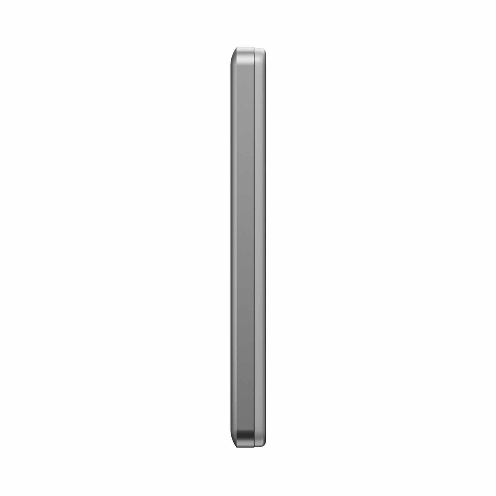 ENERGEA Alupac Mini 3c, 5000mah Mini Aluminium Magsafe Compatible Powerbank - Natural Titanium AP-MINI5K-NAT-3C-image 3