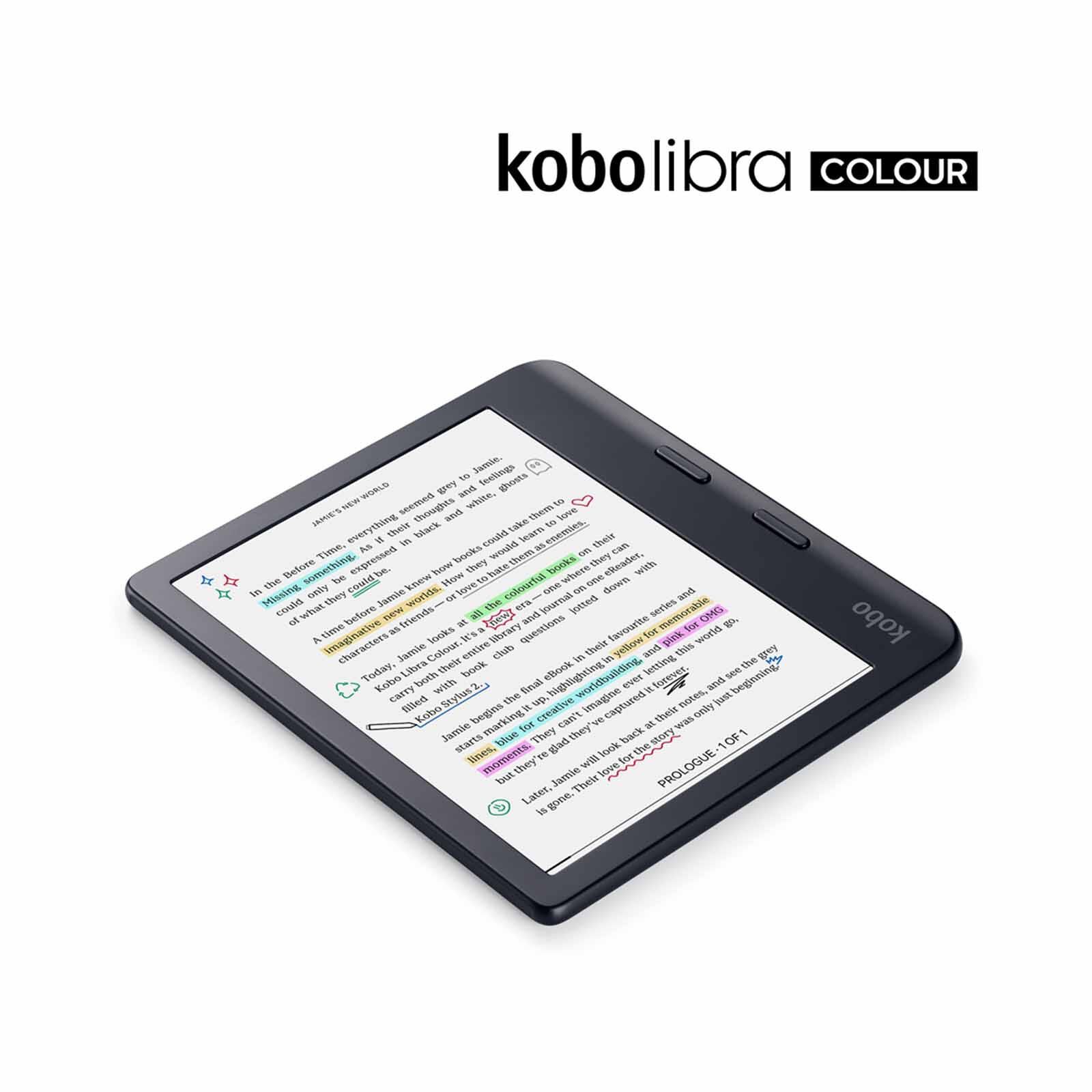 RAKUTEN KO Kobo Libra Colour (black) Kaleido 3 N428-KU-BK-K-CK-image 1