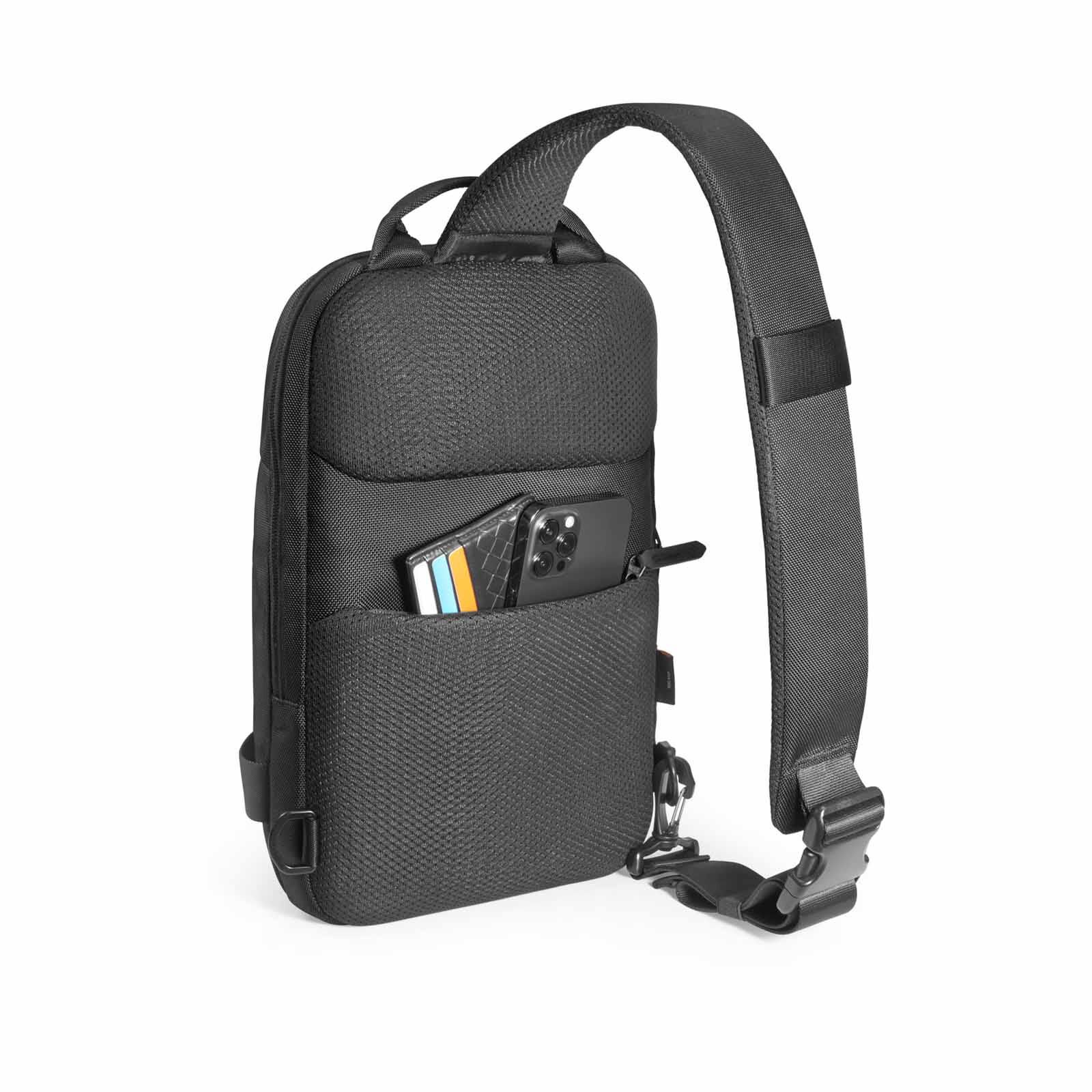 TOMTOC Navigator-t24 Sling Bag 11 Inch - Black (a54a1d1) T24S1D1-image 8