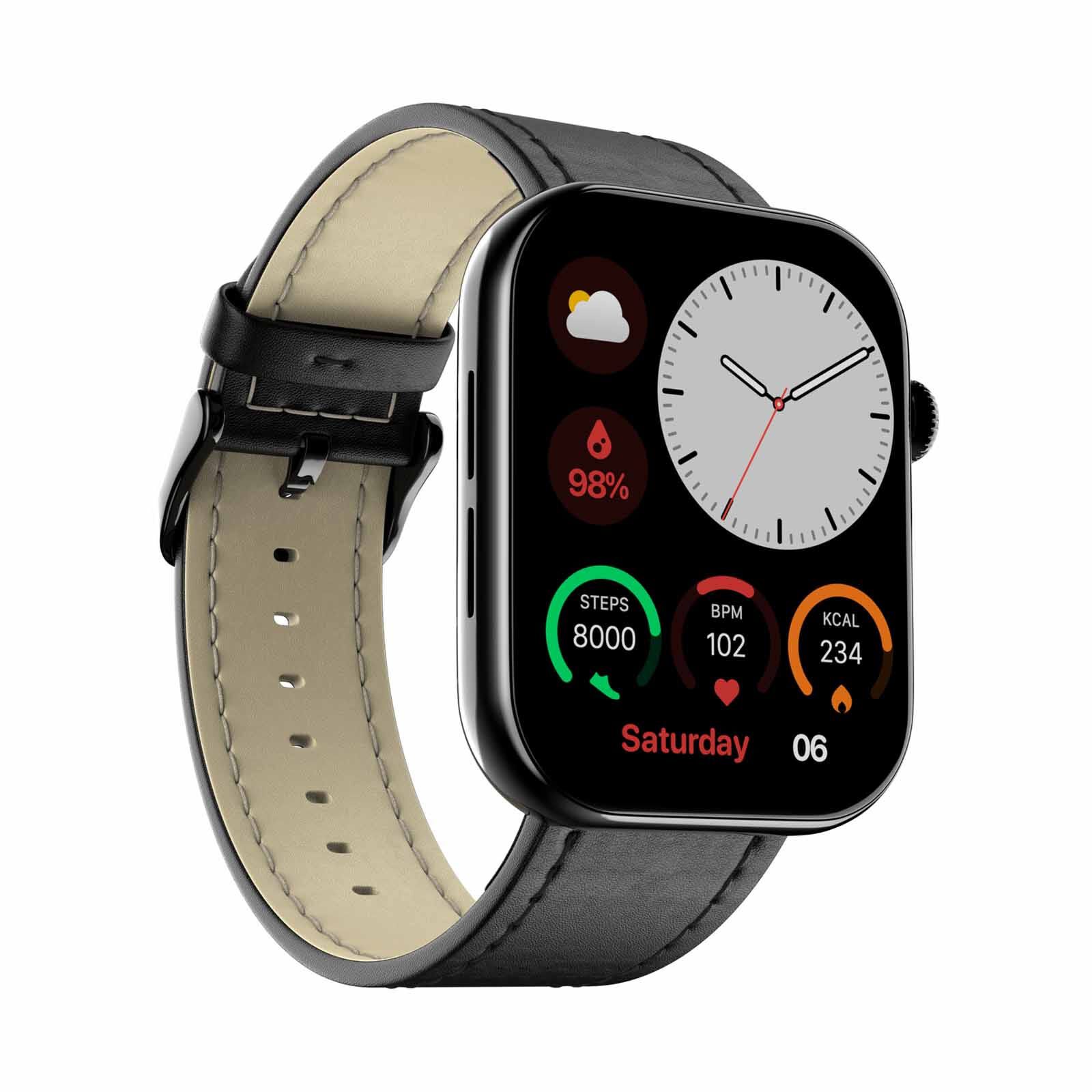 NOISE Colorfit Ultra 3 Smartwatch - Classic Black WRB-SW-COLORFITULTRA3-LTHR-BLK_BLK-image 6