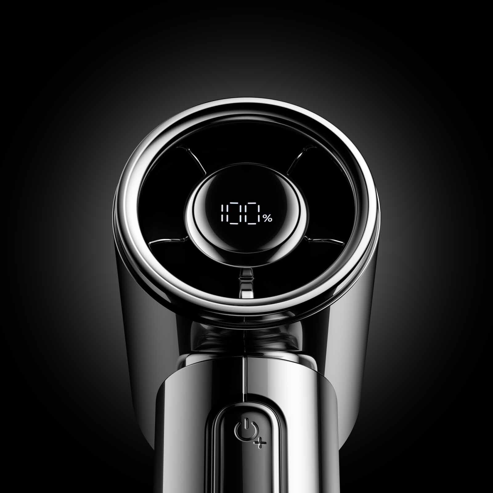 JISULIFE Handheld Fan Life9s (5000mah)-chrome LIFE9S-5000-CHROME-image 4
