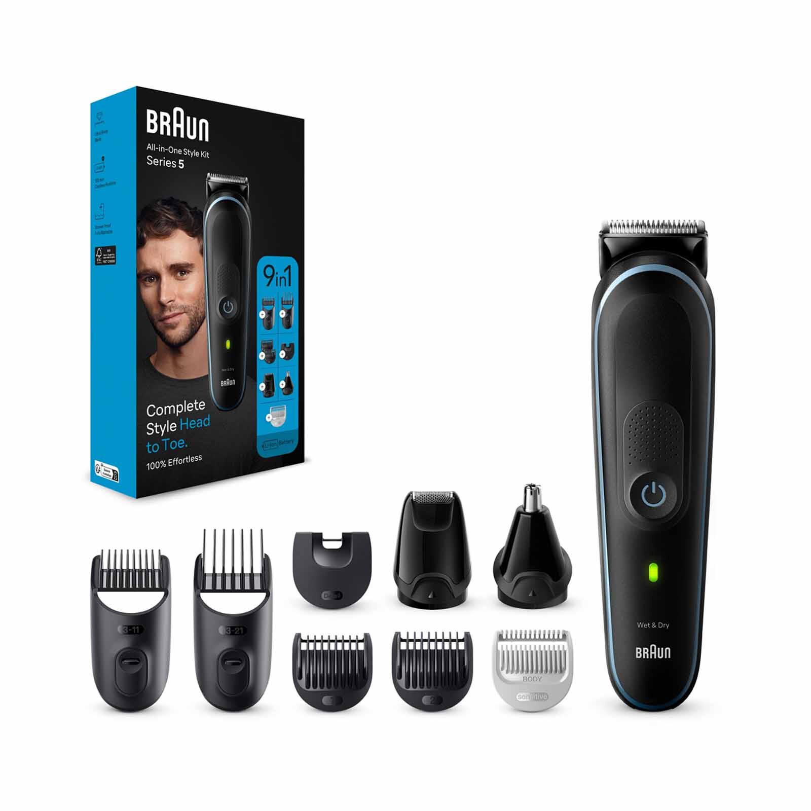 BRAUN Series 5 9 In 1 Style Kit Wet & Dry Trimmer MGK 5411-image 5