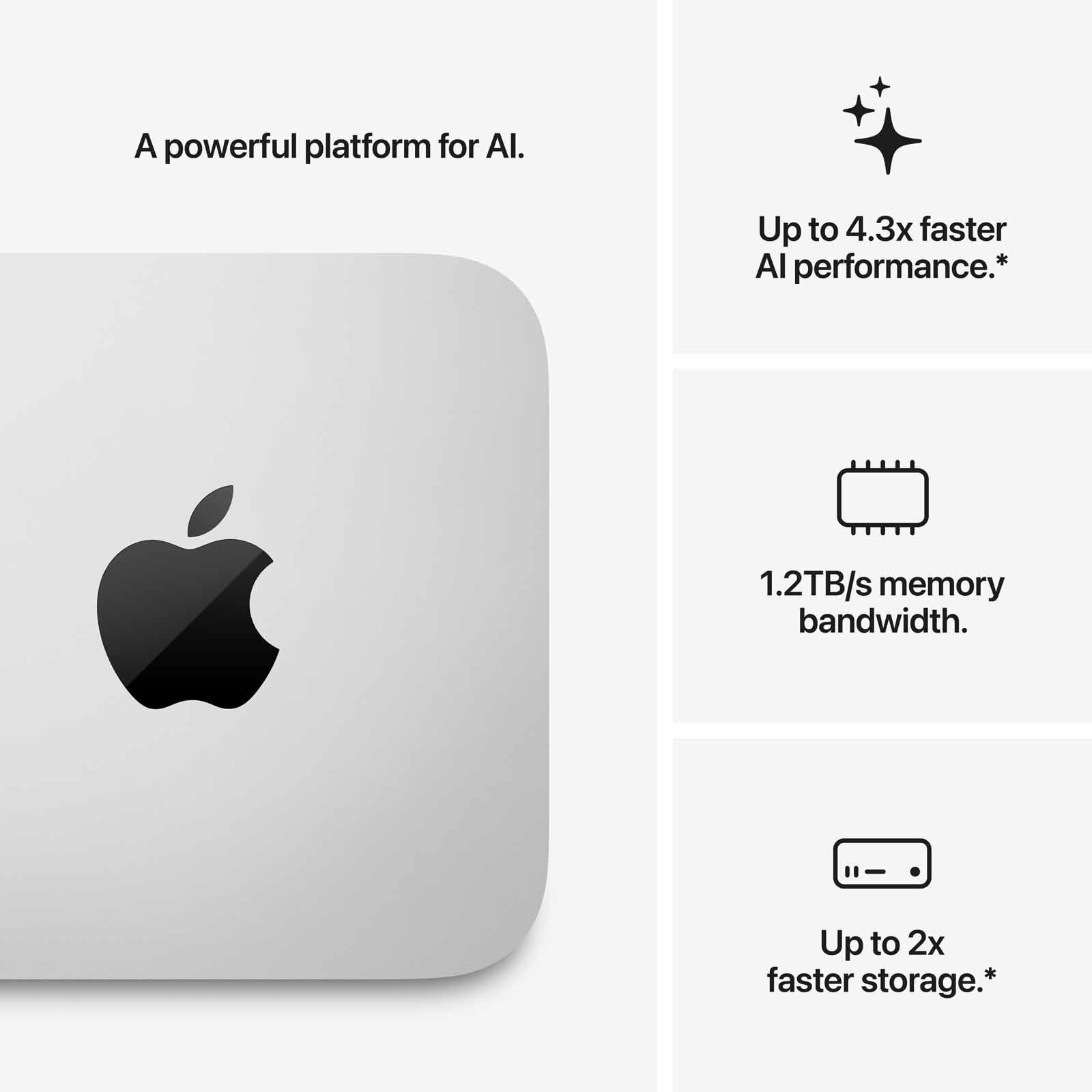 APPLE Mac Studio: Apple M5 Ultra Chip With 30-core Cpu, 64-core Gpu, 96gb, 1tb MHL74ZP/A-image 4