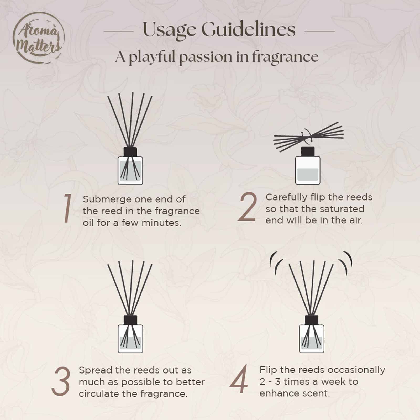 AROMA MATT Vacation Reed Diffuser 8.45 Fl.oz (250ml) BOTTLE250-VACATION-image 5