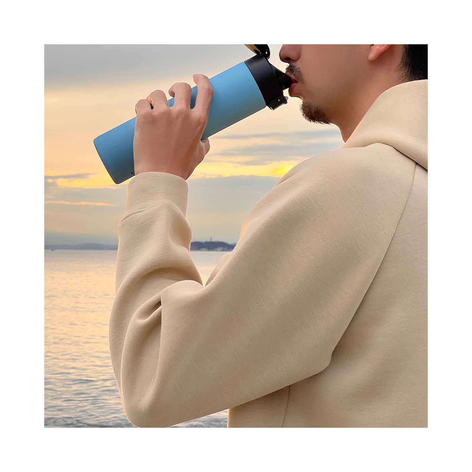 TIGER 0.48lt Push Button Lid Stainless Steel Bottle (stone Black) MKA-K048 (KK)-image 4