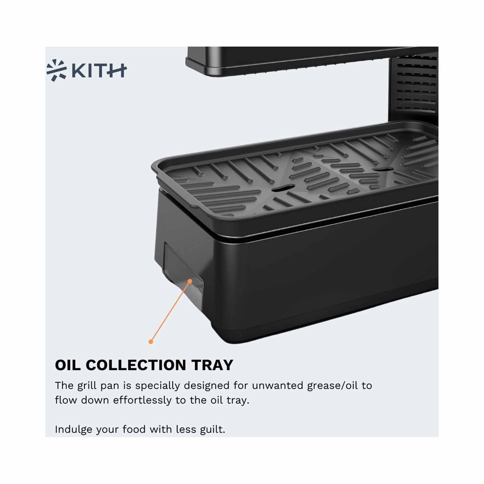 KITH Mini Smokeless Bbq Grill - Touch Control SBG-TR-B1-image 2