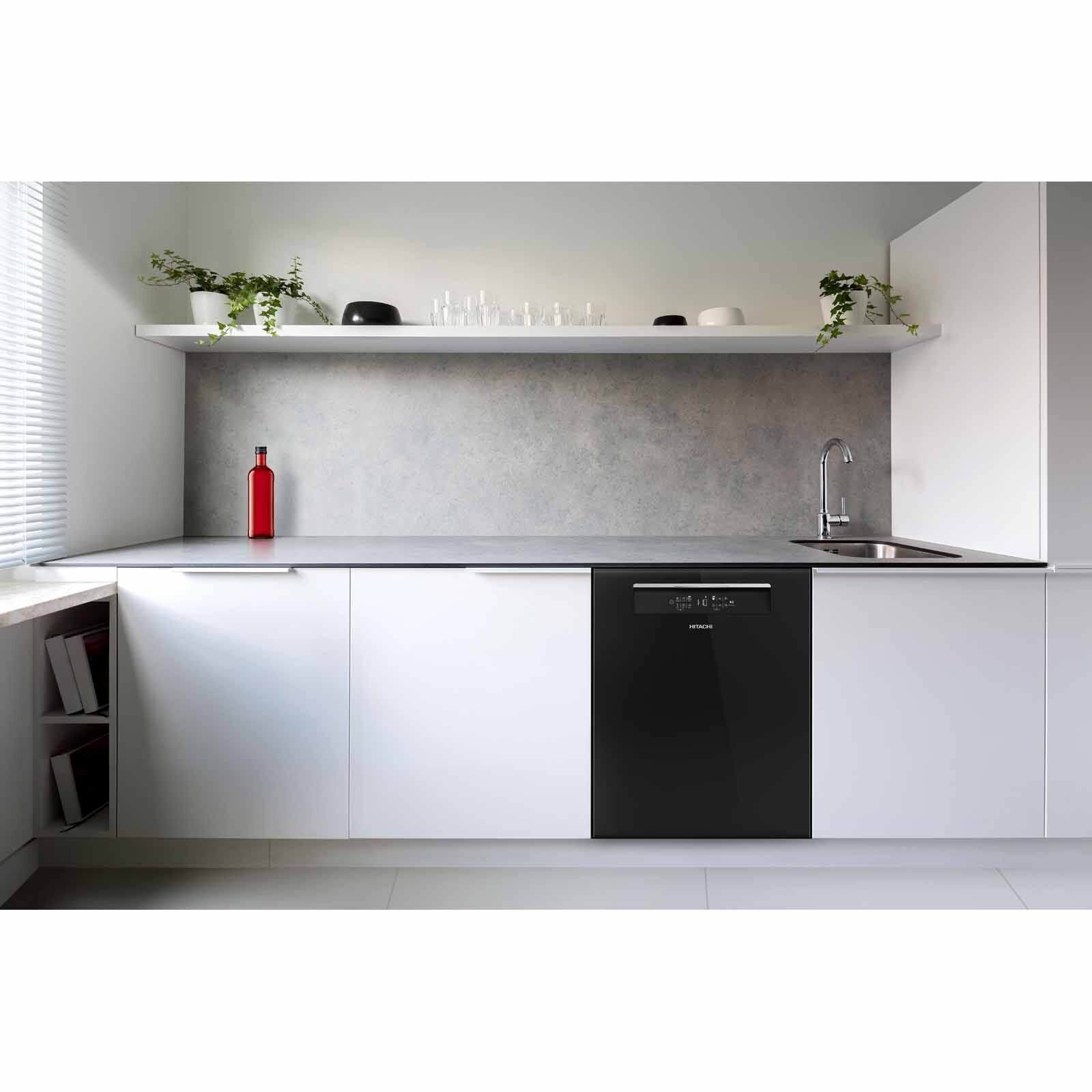 HITACHI 60cm Freestanding Dishwasher HDF-F158CVGB-image 6