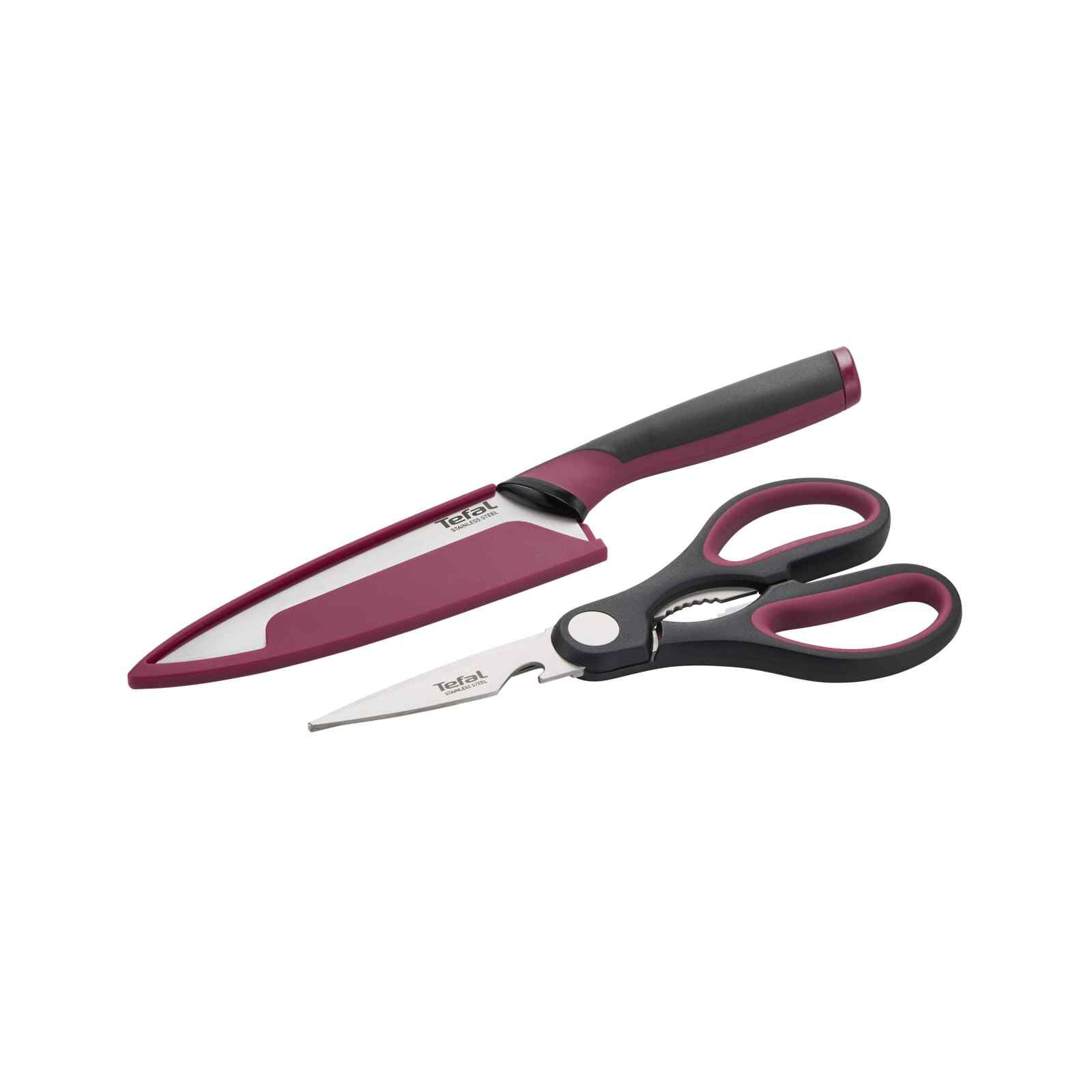 TEFAL Comfort 02 Piece Set - Chef 15cm + Scissors 21cm K250S2