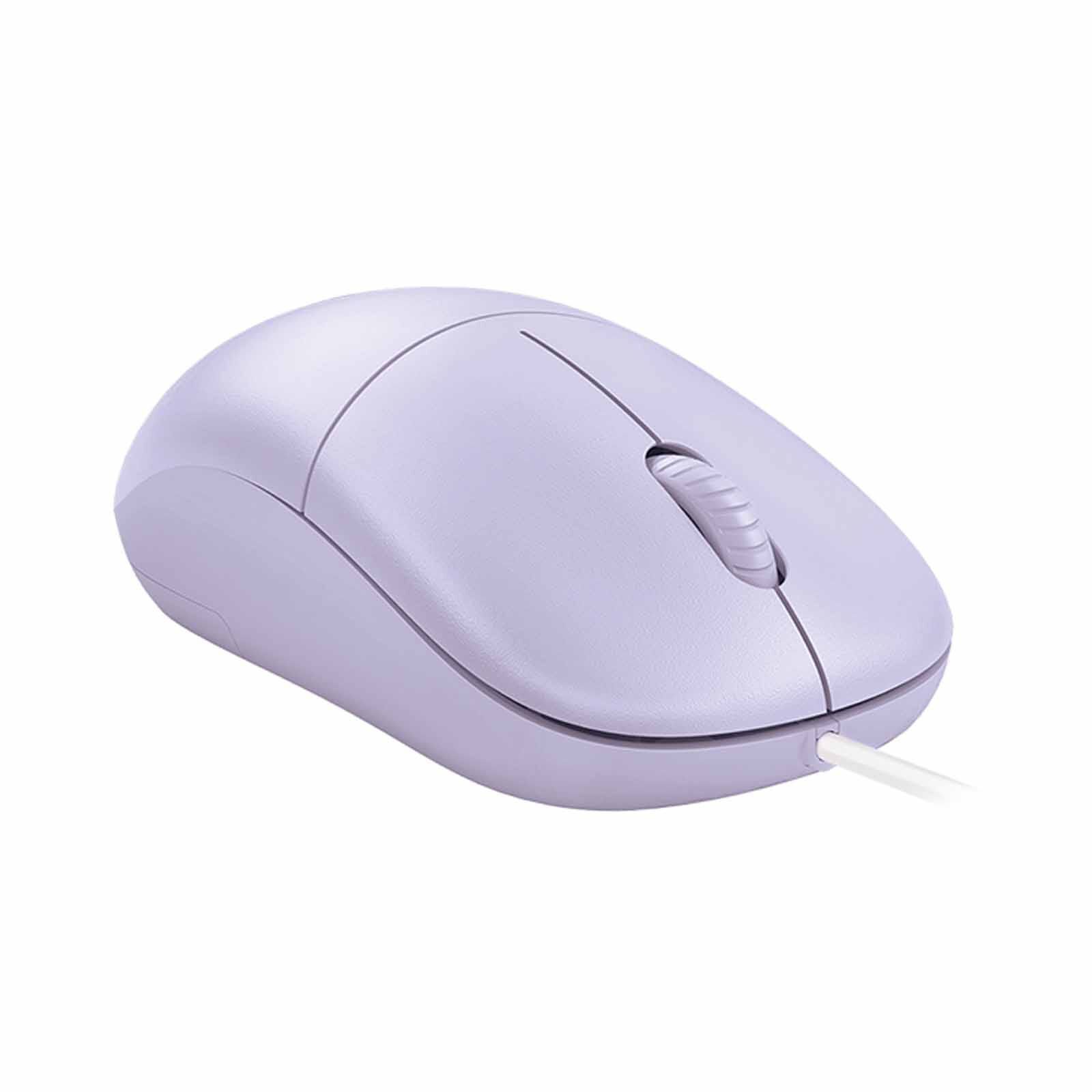 MICROPACK Essential Wired Optical Mouse - Purple M-105-PL-image 2