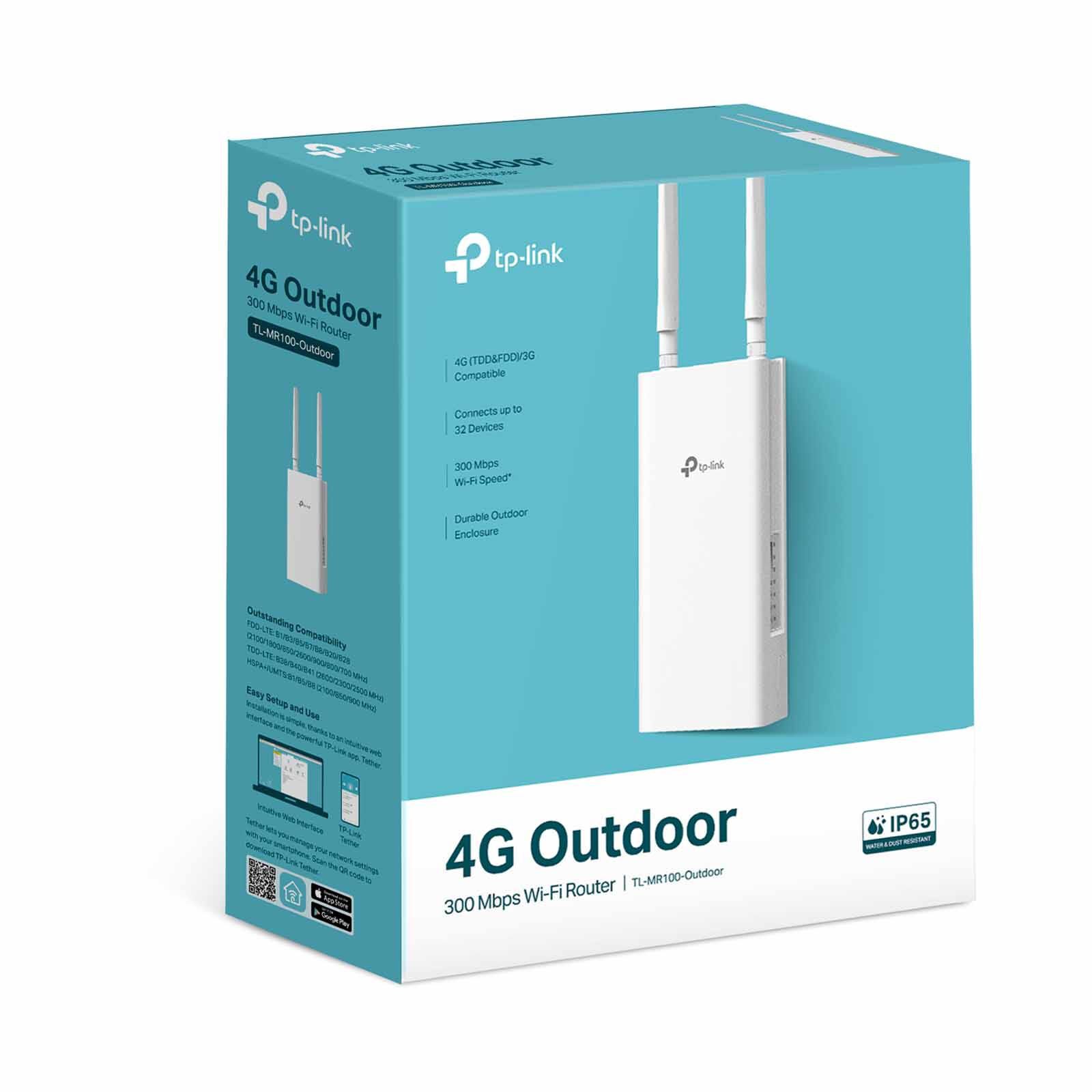 TP LINK 4g 300 Mbps Wi-fi Outdoor Router TL-MR100-OUTDOOR-image 5