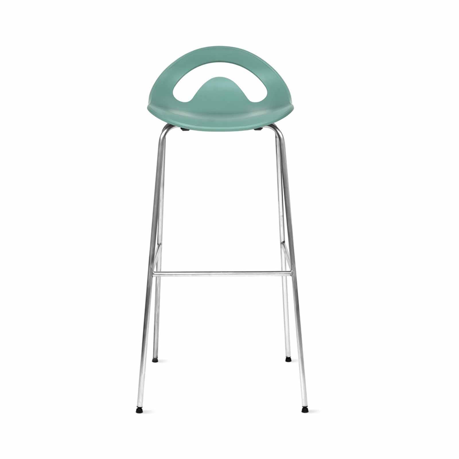 PHOENIX Cocktail High Bar Stool Python Green47 X 46 X 96 H Cm COCKTAIL-image 1