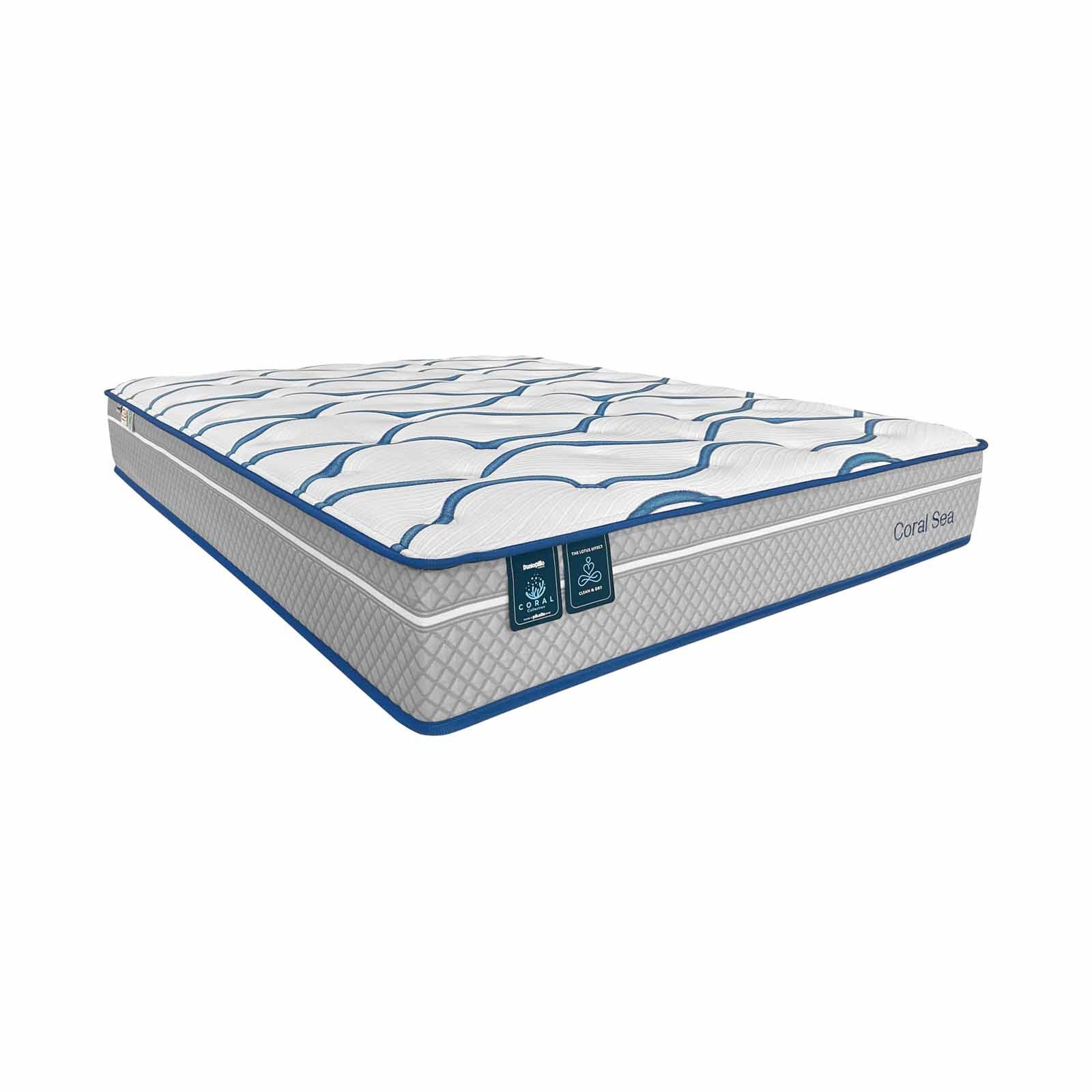 DUNLOPILLO Super Single Mattress CORAL SEA-image 2