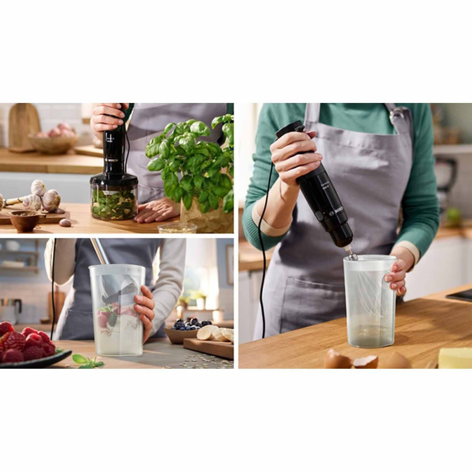 BOSCH Ergomaster Hand Blender (1000w) - Black/anthracite MSM4B621GB-image 4