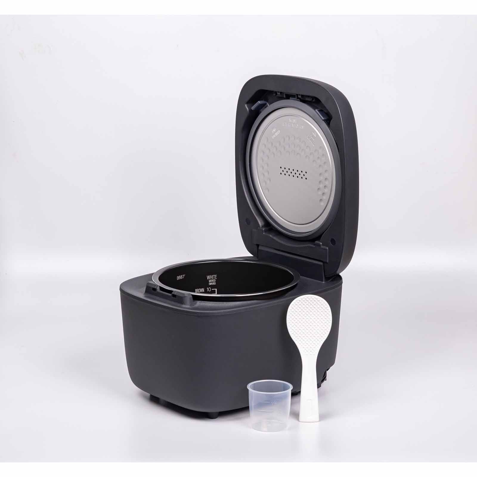 ZOJIRUSHI Micom Rice Cooker/warmer 1.8l (10 Cup) - Black NL-EAQ18BA-image 3