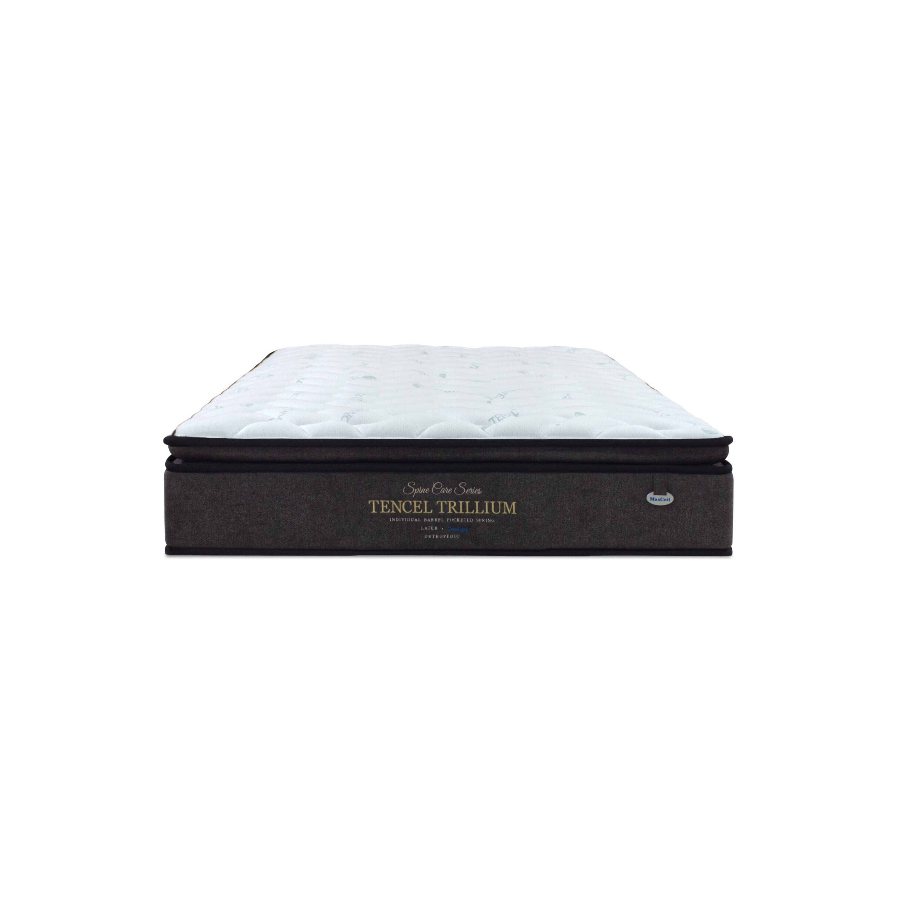 MAXCOIL Super Single Size Mattress SPINECARE TENCEL TRILLIUM-image 1