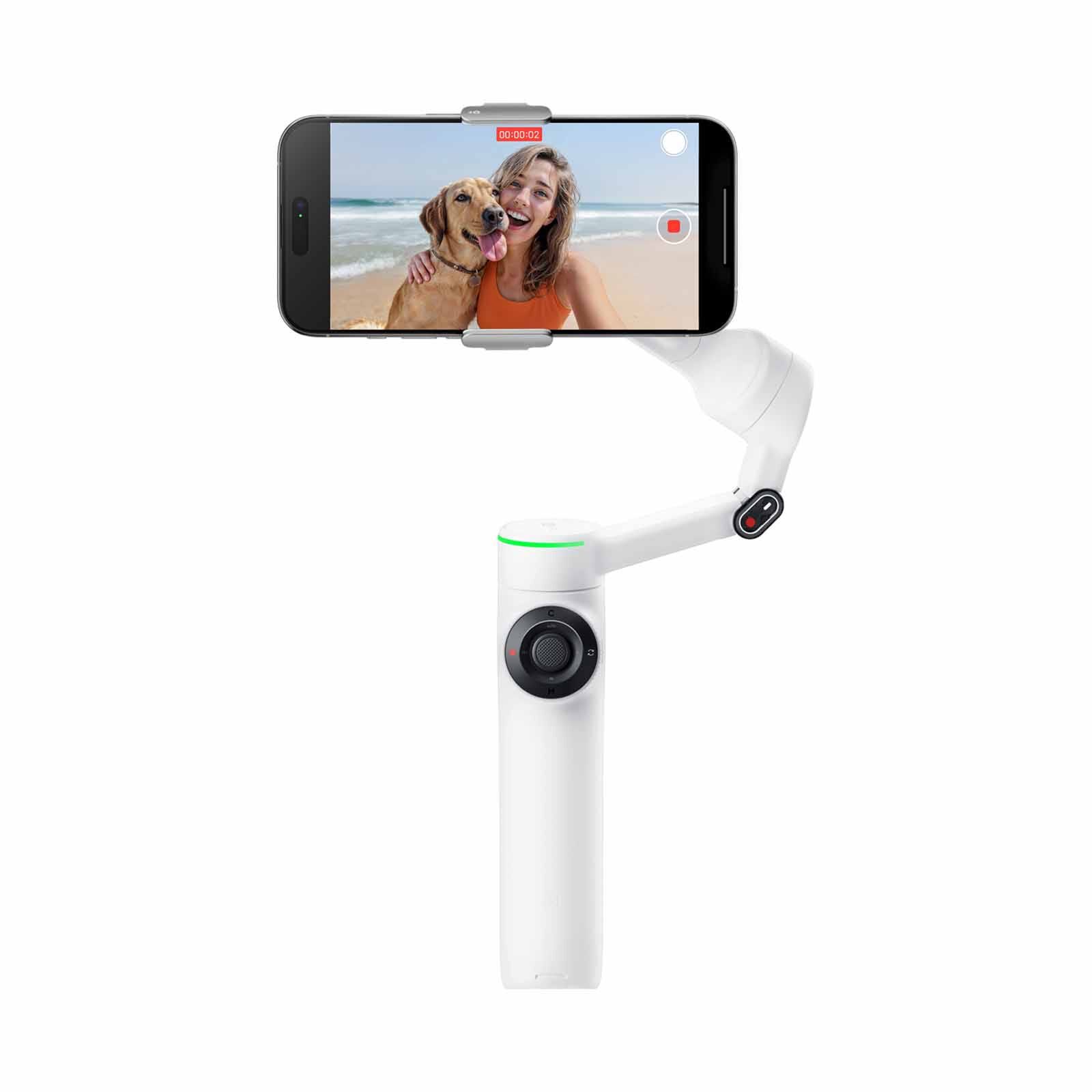 INSTA360 Flow 2 Pro Ai Tracker Bundle Summit White FLOW 2 PRO AI TRACKER BUNDLE SUMMIT WHITE (CINSABQ)-image 8
