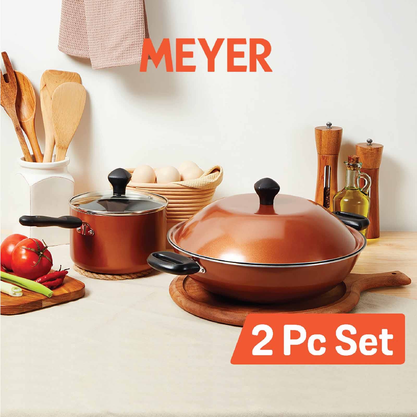 MEYER Bronze Saucepan And Wok Set 16485-image 4