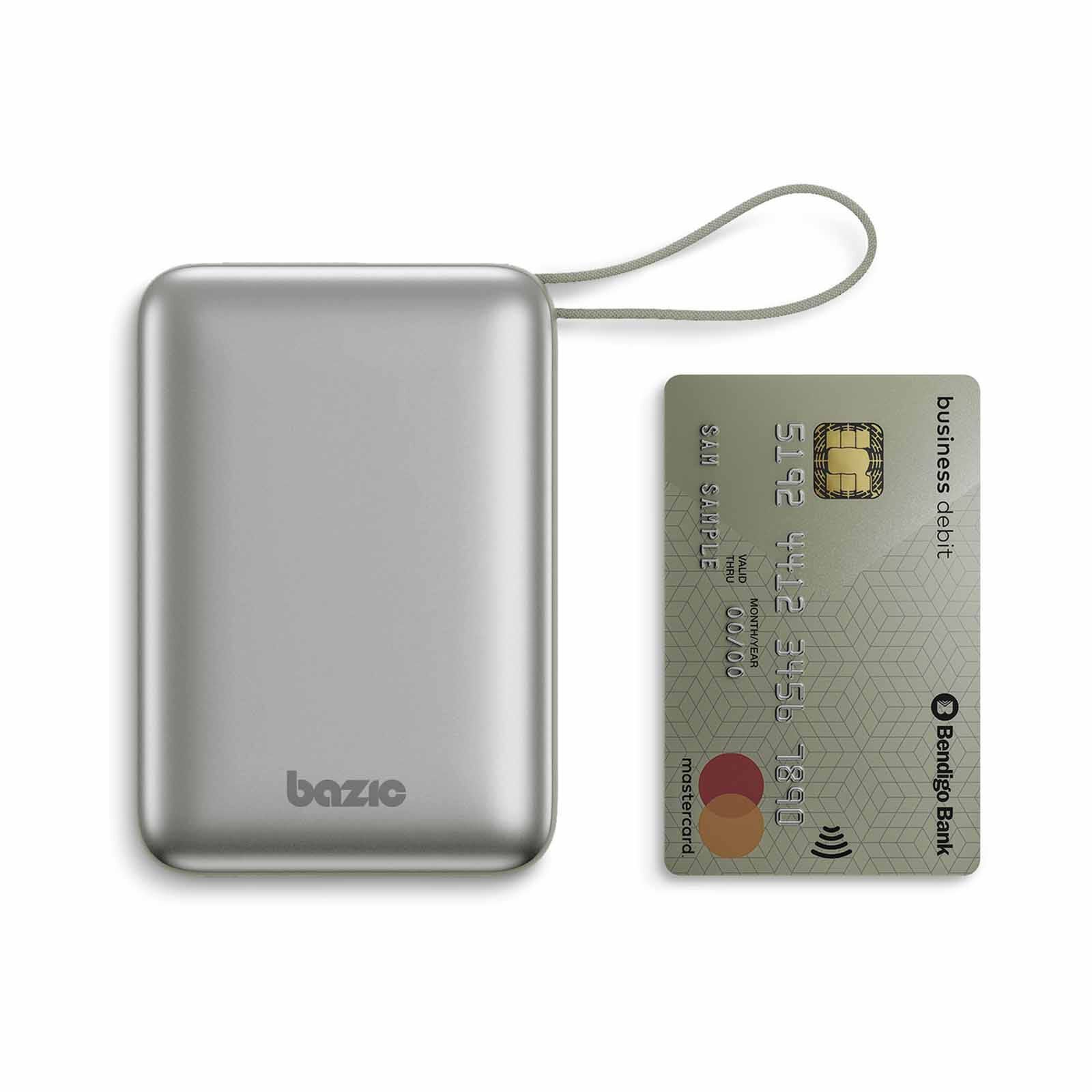 BAZIC Gopower Fusion Mini 20k, 3in1 20000mah Powerbank With Built-in Usb-c And Lightning Cable - Pebble FUS-MINI20K-PEB-image 4