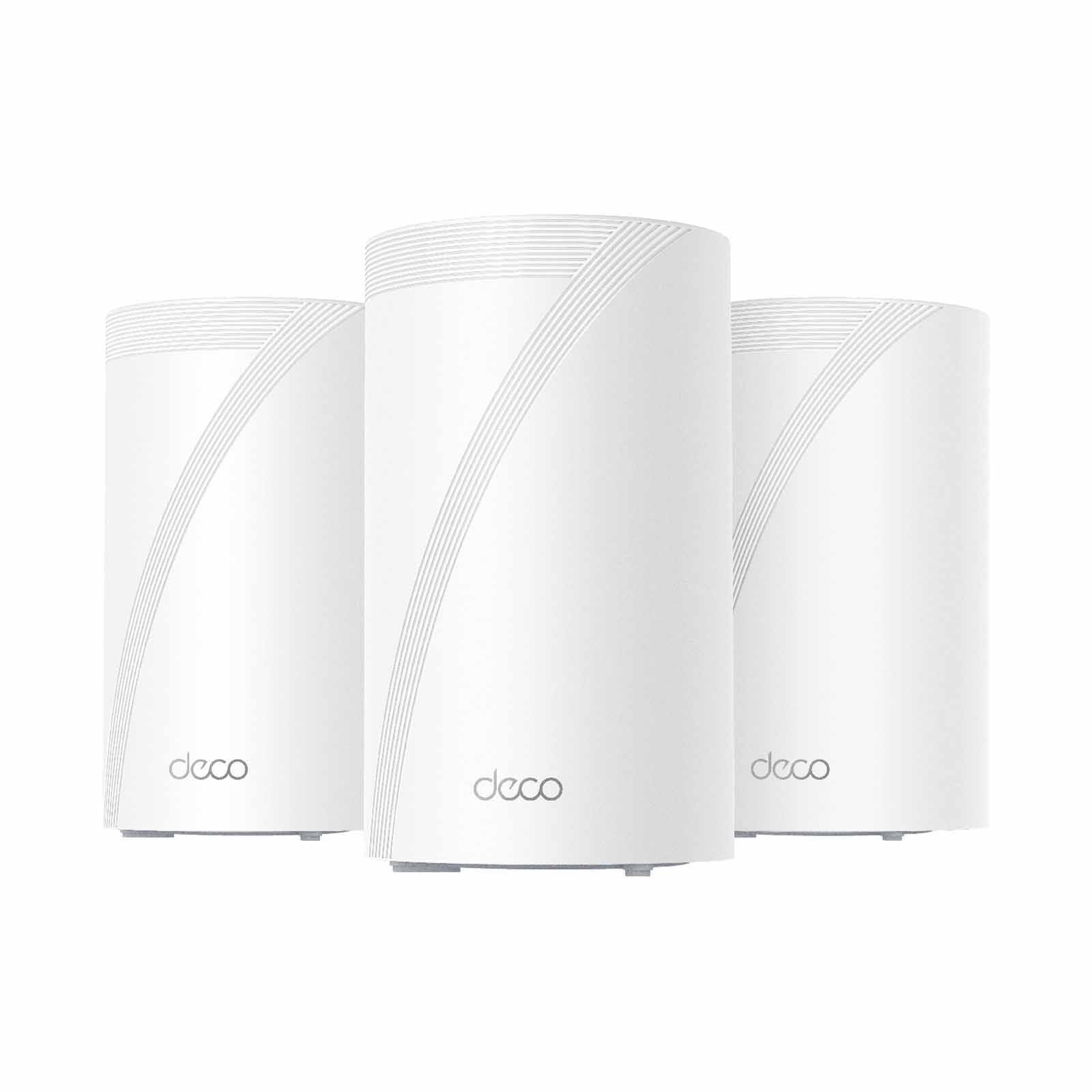 TP LINK Be11000 Whole Home Mesh Wifi 7 System (3 Pack) TPL-DECO-BE65PRO-3PK-image 1