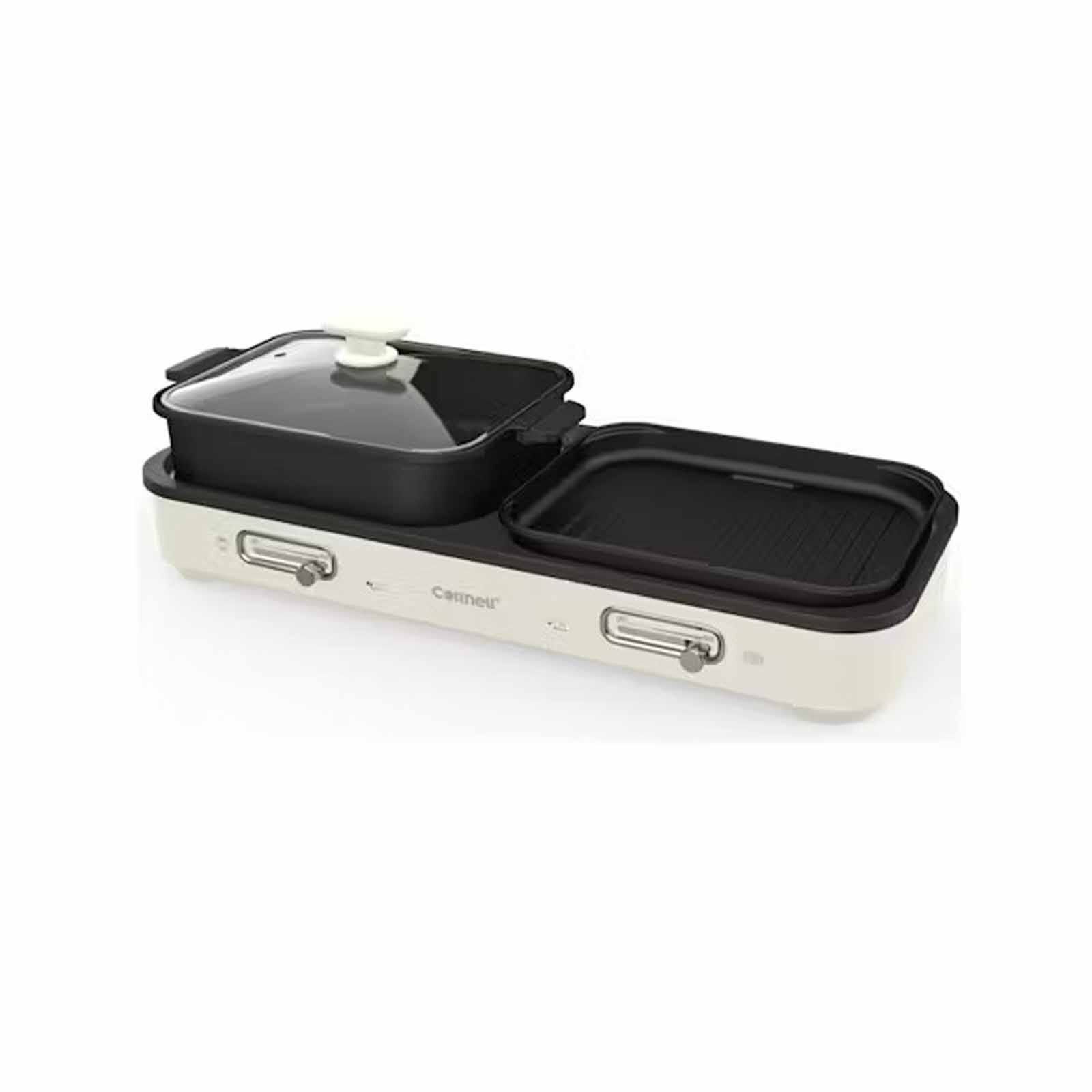 CORNELL Table Top Grill With Hotpot (dual Pot) CCGEL108-image 3