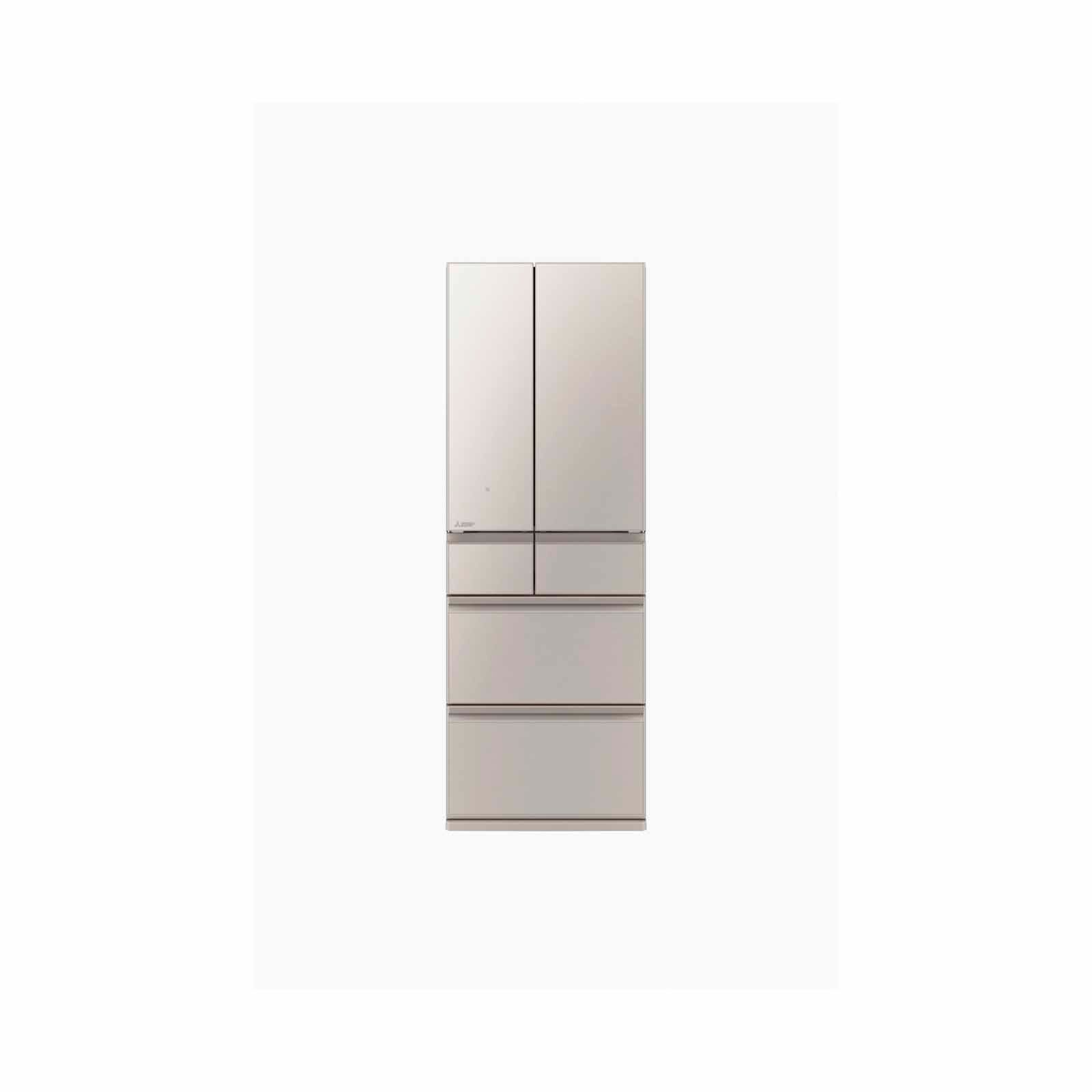 MITSUBISHI Multi Door Fridge (547l) - Glass Greige MR-WZ55K-C-P