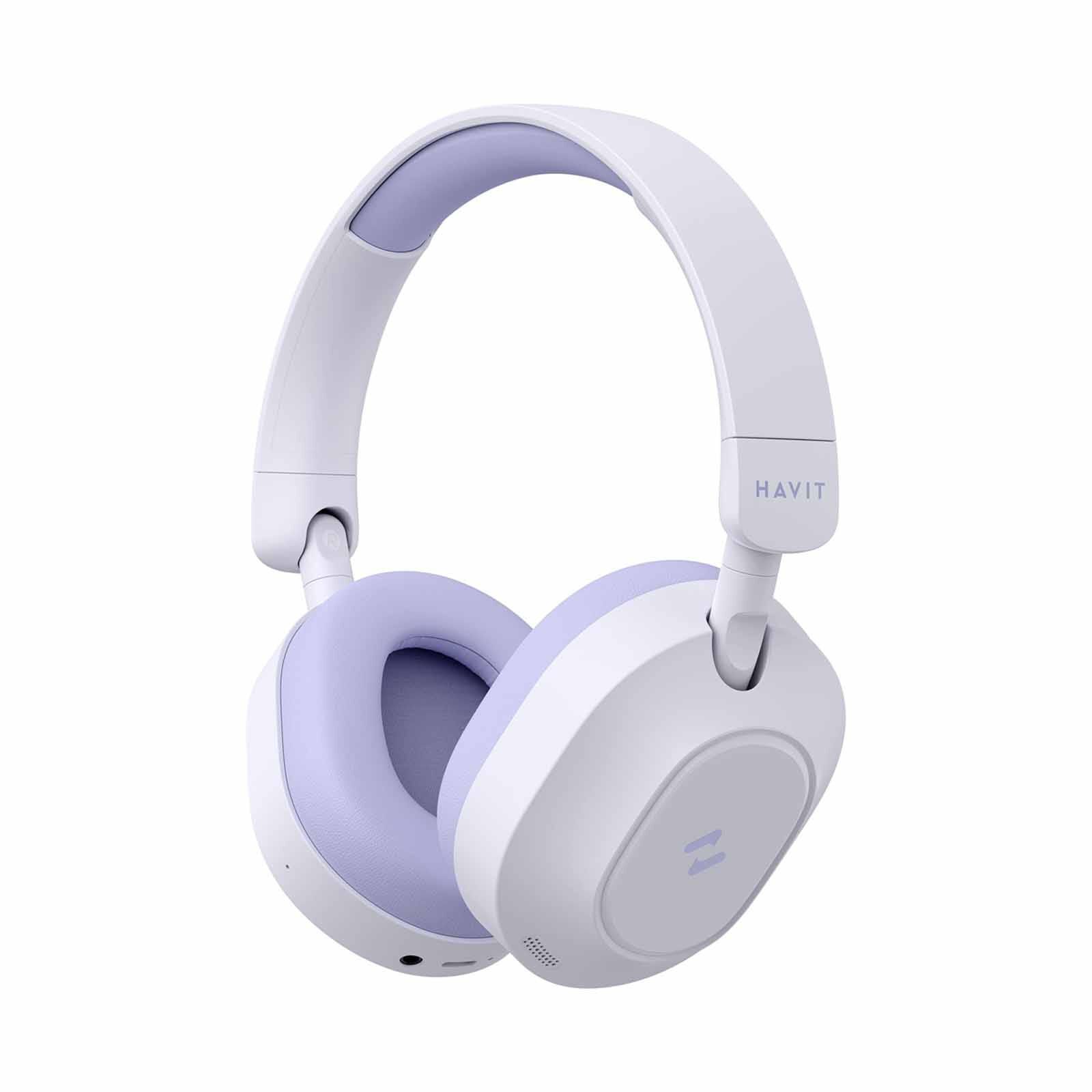 HAVIT Active Noise Cancelling Bt Headphone Hd Audio HVBT-H668BT-PE