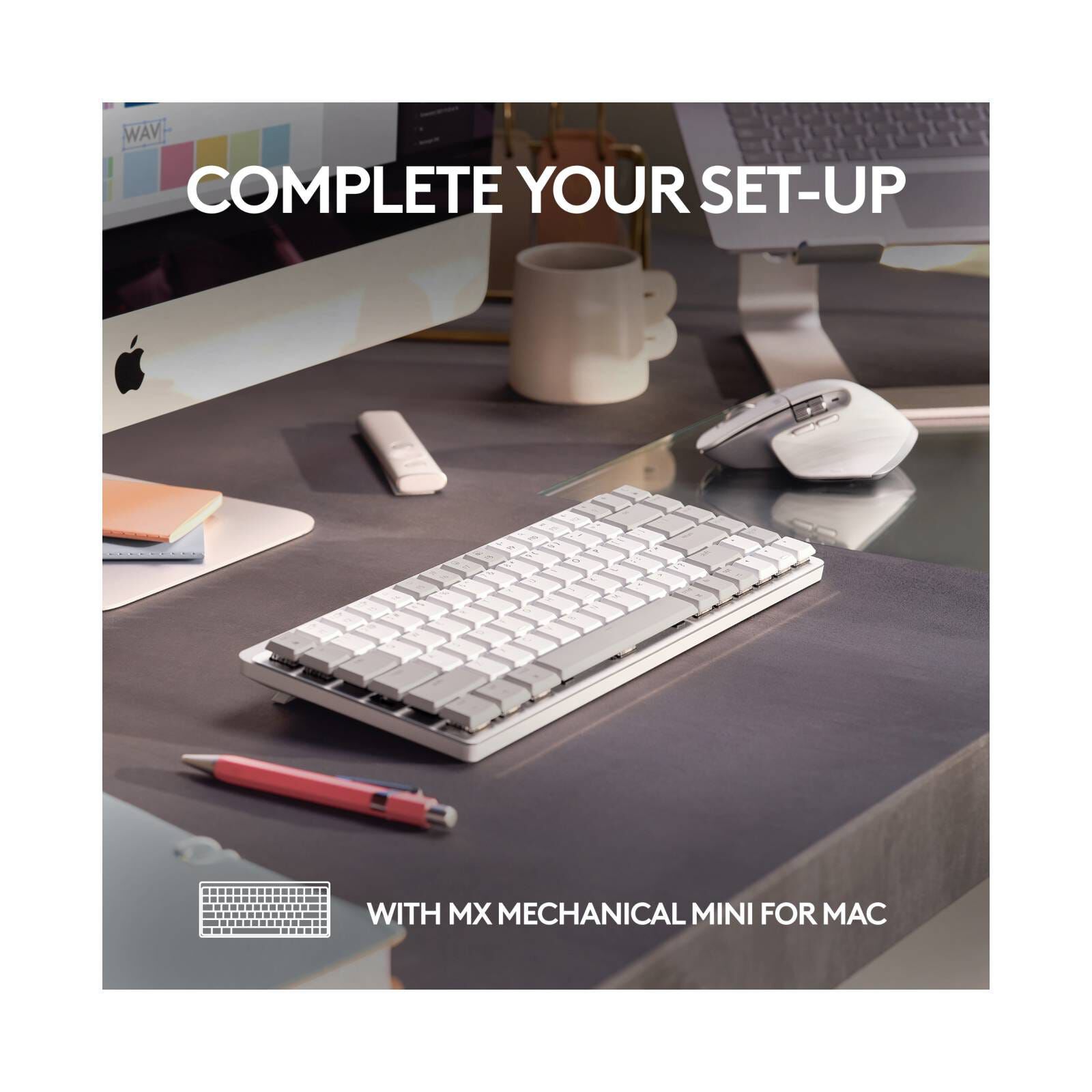 LOGITECH Mx Master 3s For Mac Mouse Pale-grey 910-006574-image 9