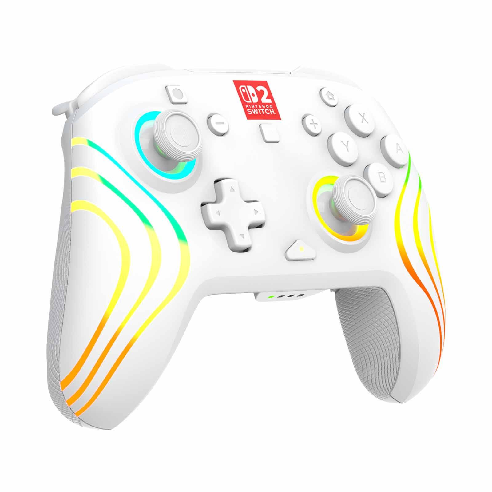 TURTLEBEAC Afterglow Wave Wireless Controller - Nsw2 - White TBC-8106-15-image 5