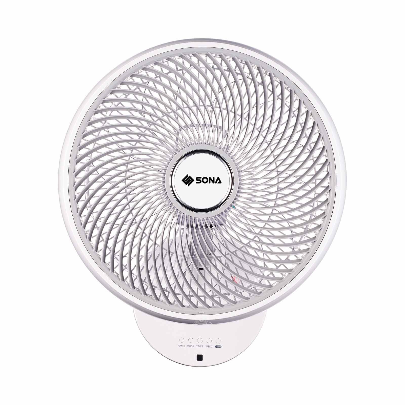 SONA 16 In Dc Wall Fan With Remote Control SFW9519DC