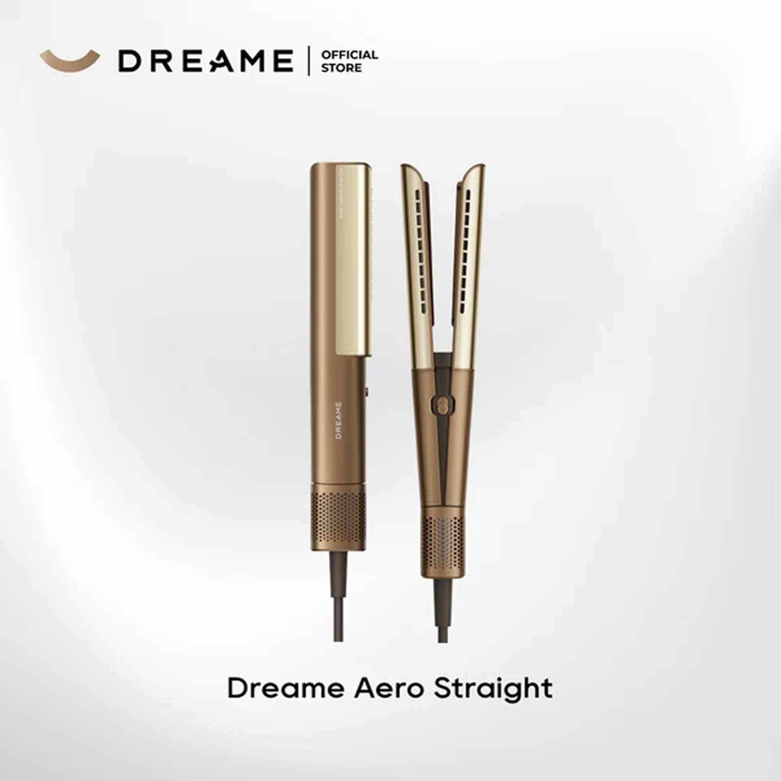 DREAME Aerostraight High-speed Styler (1600w) - Gold DM-AEROSTYL-GD-image 1