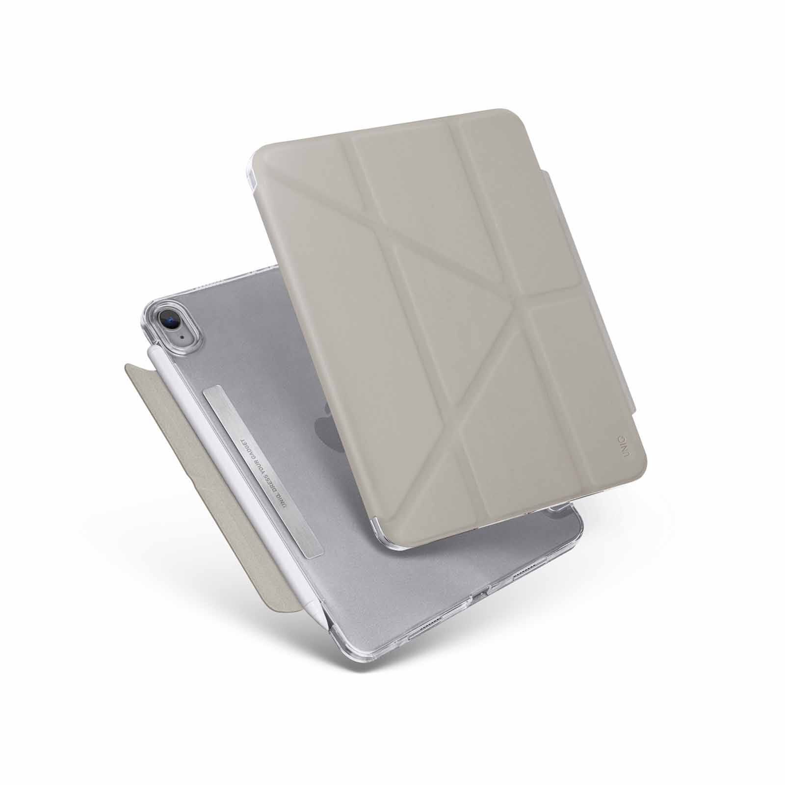 UNIQ Camden Ipad Mini (2021) Antimicrobial - Fossil (grey) UNIQ-PDM6(2021)-CAMGRY-image 1