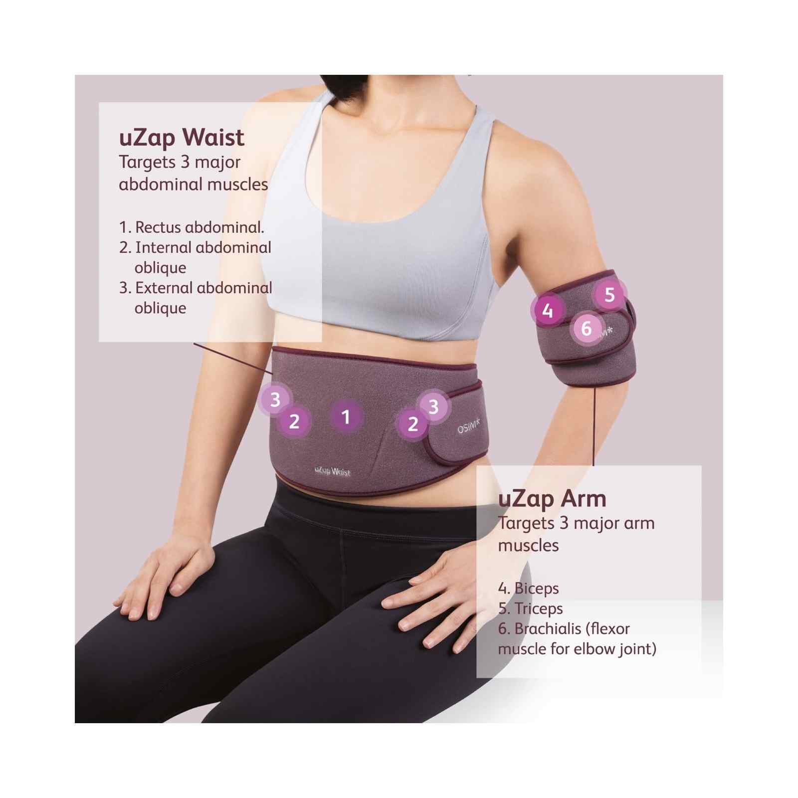 OSIM Uzap Waist Portable Massager OS-9212-image 4
