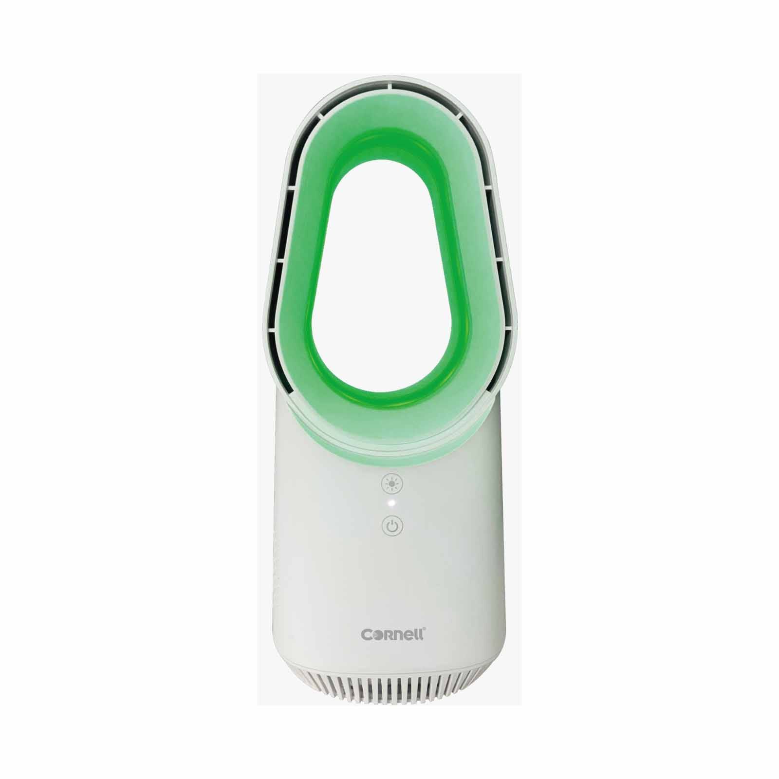 CORNELL Mini Tabletop Bladeless Fan CBFS01WH-image 2