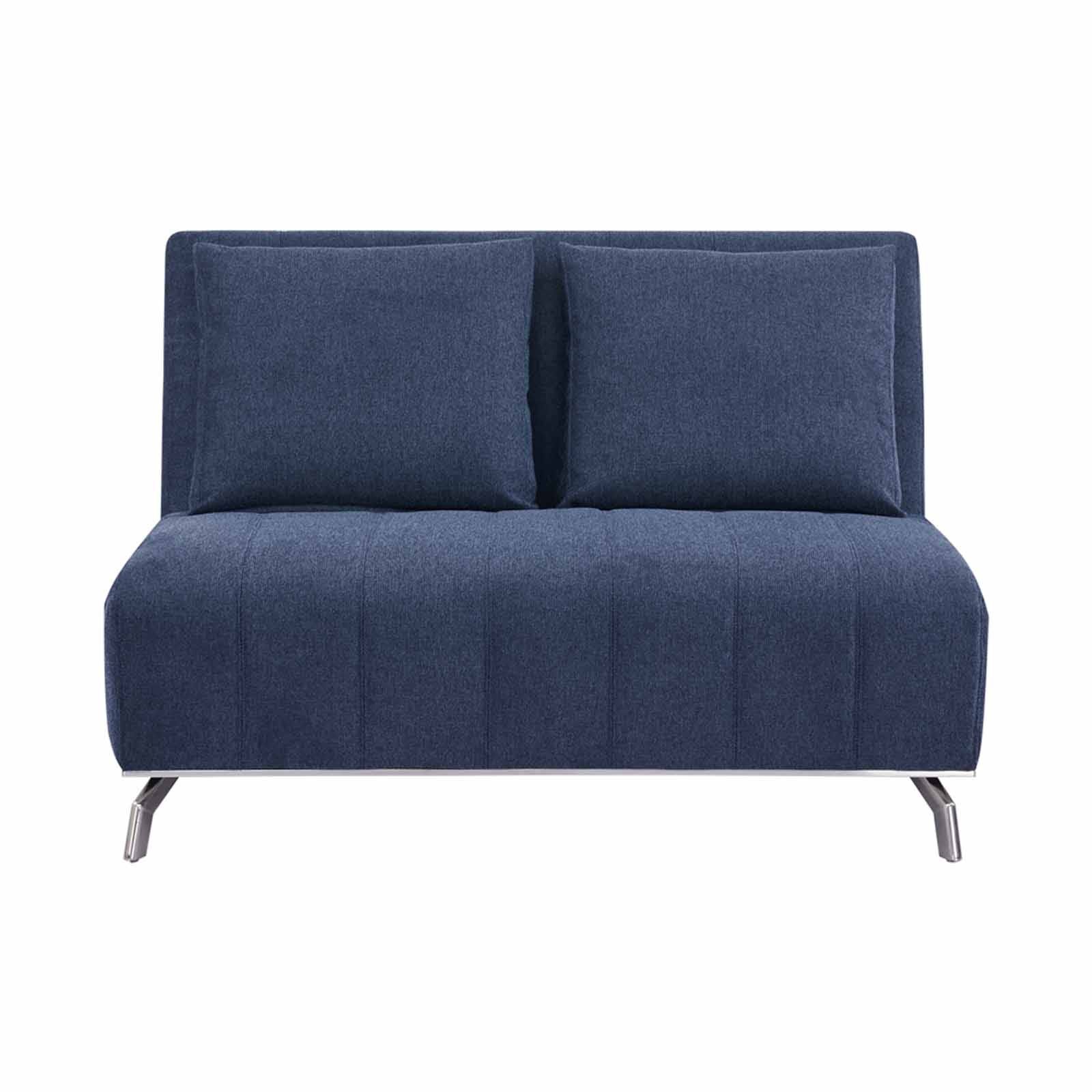 Sofa Bed Blue LUSIA