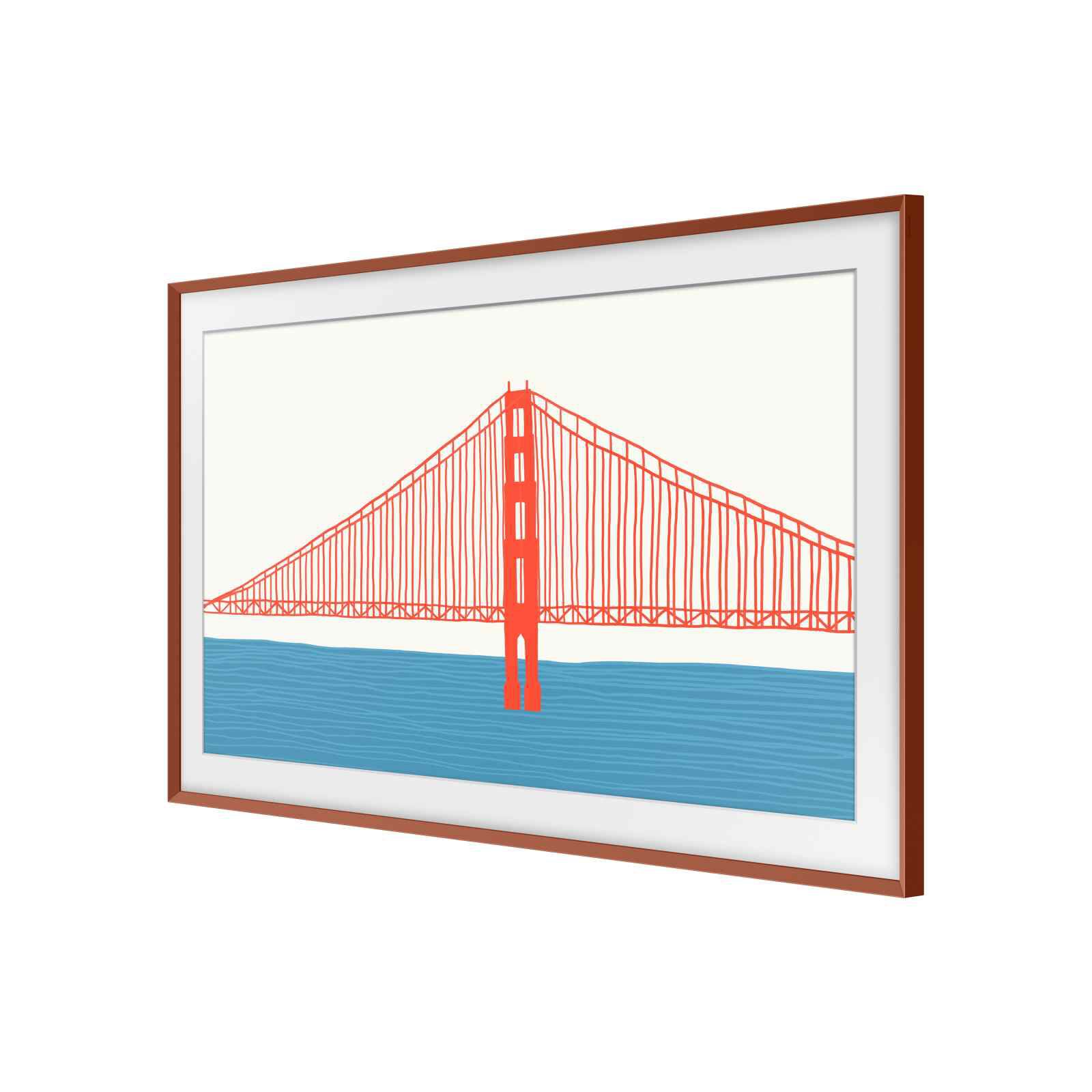 SAMSUNG 65in Brick Red Bezel For Qa65ls03aakxxs VG-SCFA65TRCRU (BRICK RED)-image 2